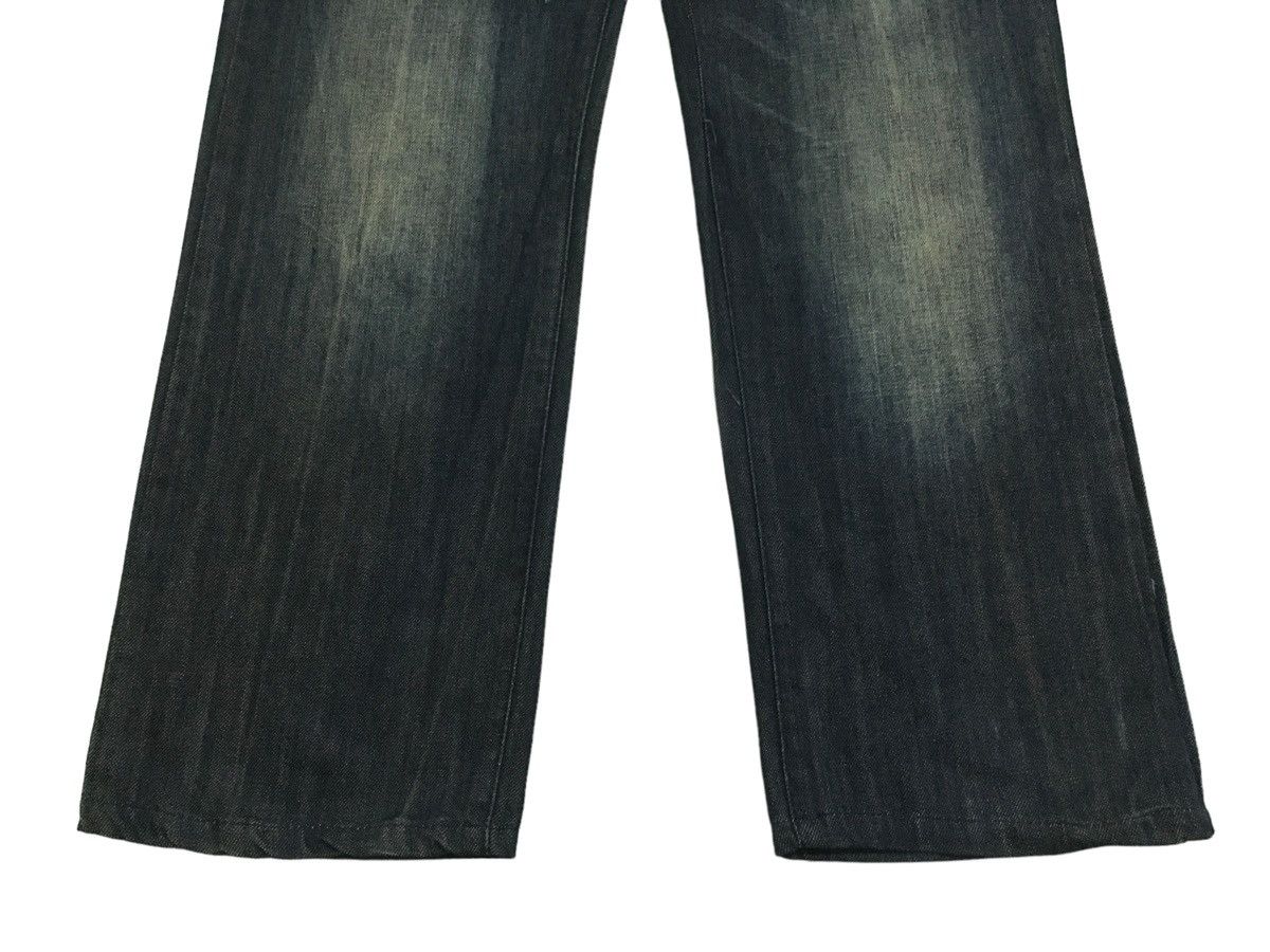 If Six Was Nine × Japanese Brand × Le Grande Bleu (L.G.B.) Rare Design Vintage Brand X Team Distressed Jeans 2000s Size US 30 / EU 46 - 6 Thumbnail