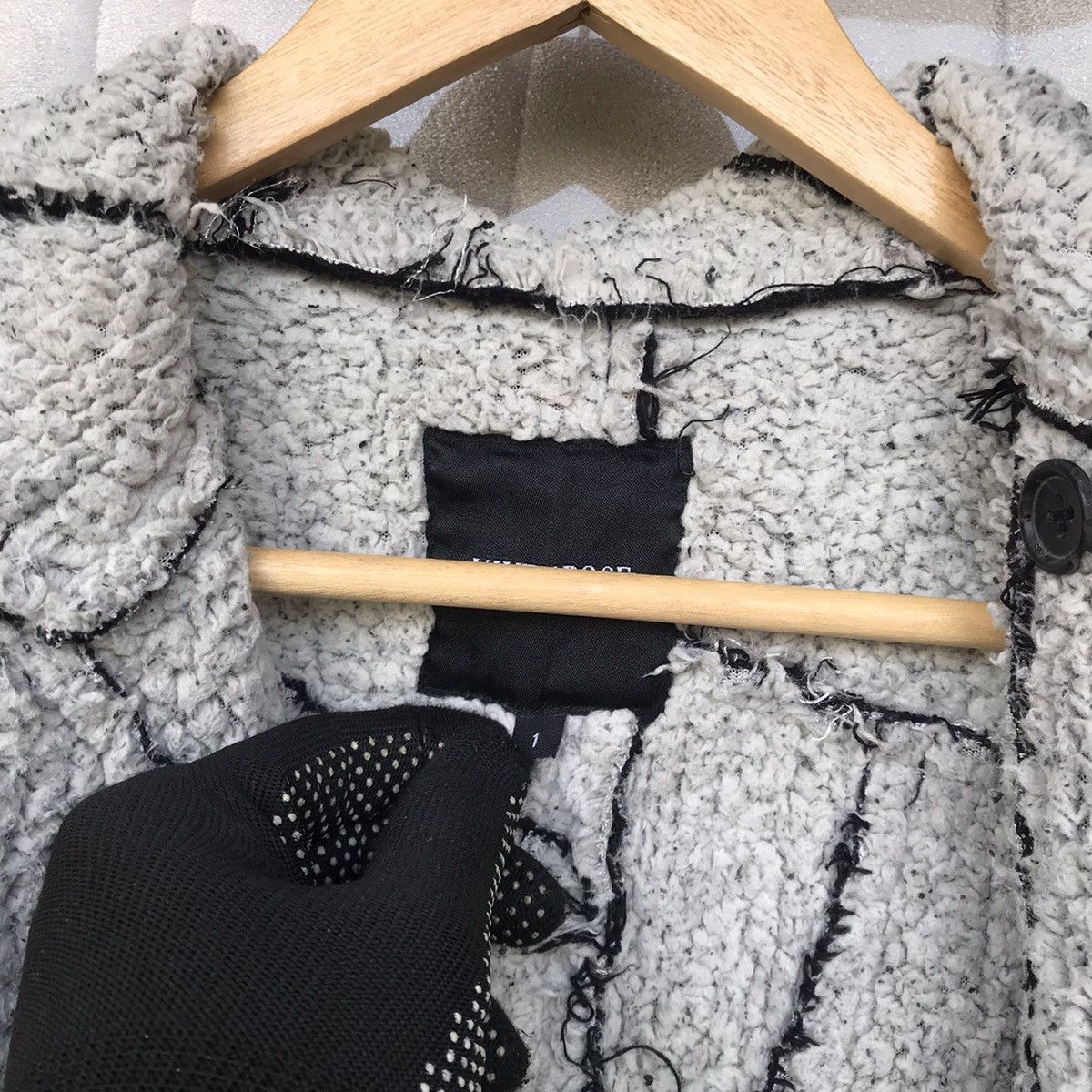 Japanese Brand Vixen Rose Deconstructed yohji yamamoto inspired jacket XS Size US XS / EU 42 / 0 - 11 Thumbnail