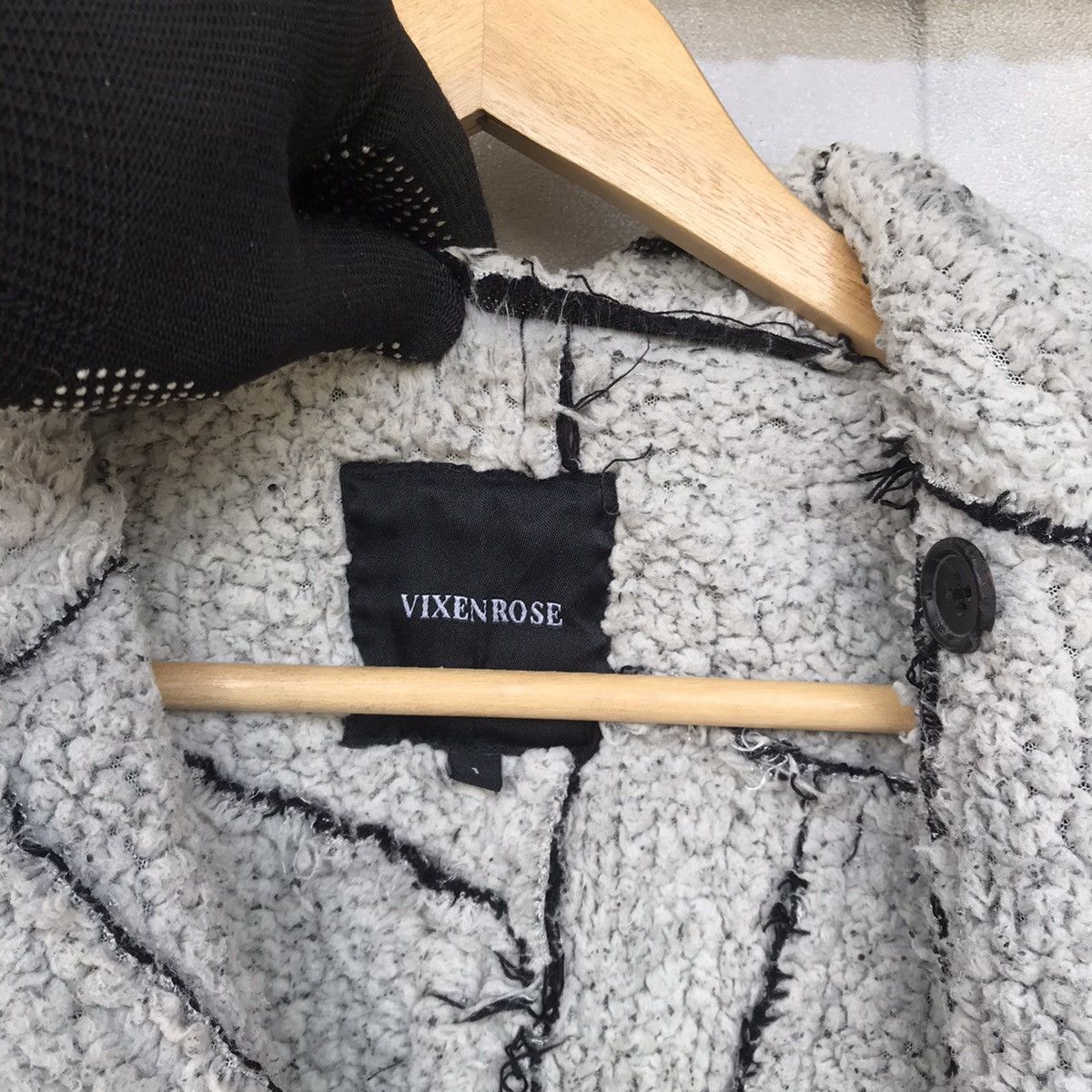 Japanese Brand Vixen Rose Deconstructed yohji yamamoto inspired jacket XS Size US XS / EU 42 / 0 - 12 Thumbnail