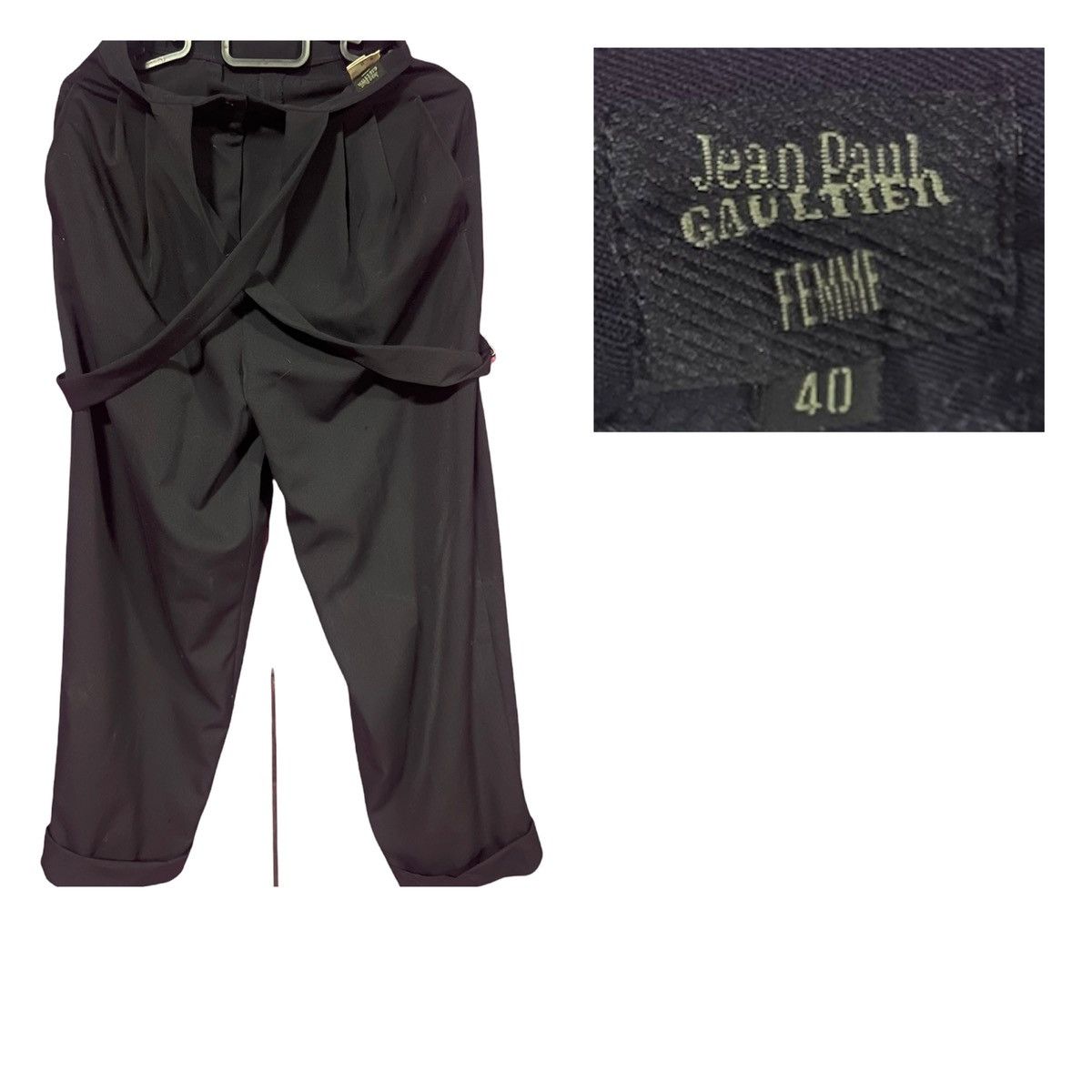 Jean Paul Gaultier Bondage Pants | Grailed
