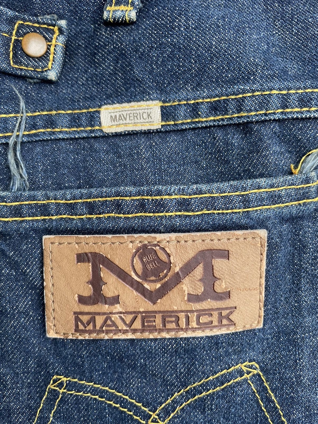 Vintage × Wrangler Vintage Maverick Blue Bell Denim Size US 31 - 13 Thumbnail