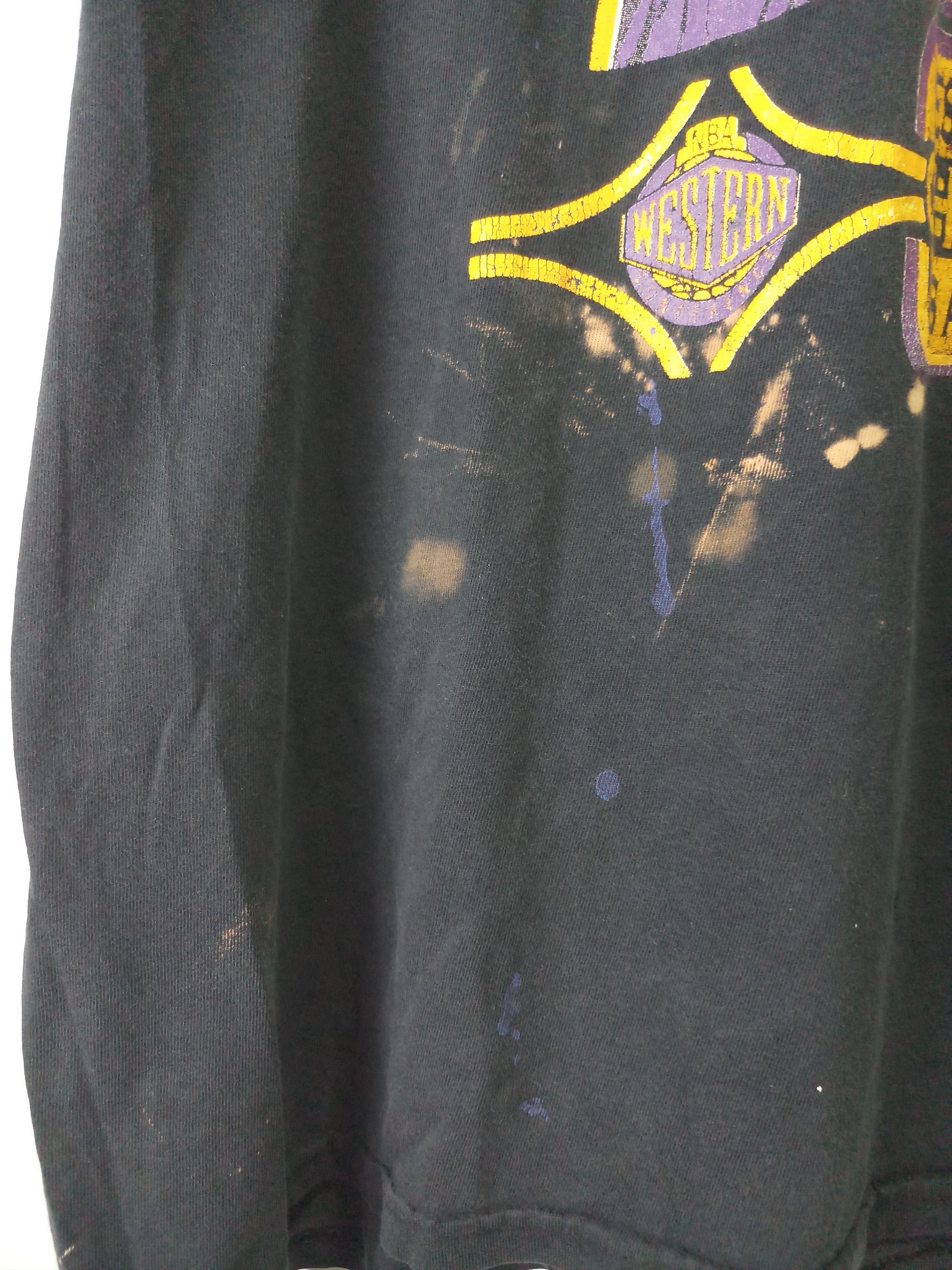 Vintage Vintage Y2K Lakers Kobe Bryant Gasol T Shirt Thrashed Size US XXL / EU 58 / 5 - 3 Thumbnail