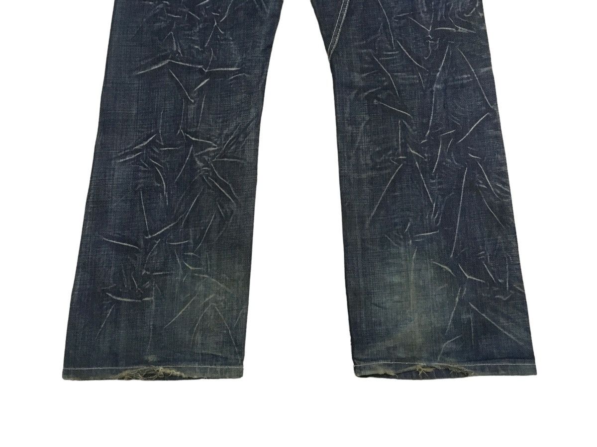 14th Addiction Rare Design Vintage Artful Dodger Distressed Jeans 2000s Size US 36 / EU 52 - 6 Thumbnail