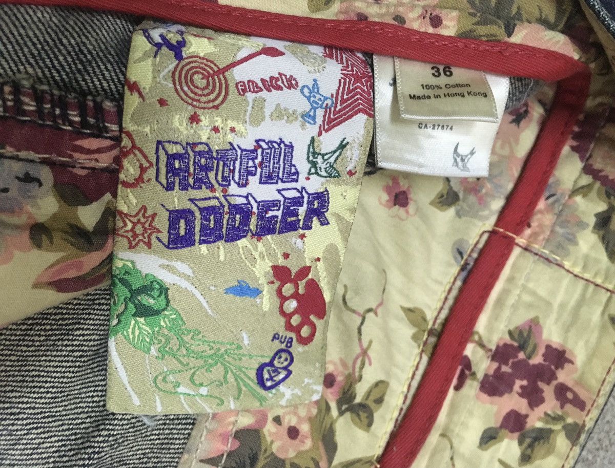14th Addiction Rare Design Vintage Artful Dodger Distressed Jeans 2000s Size US 36 / EU 52 - 9 Thumbnail