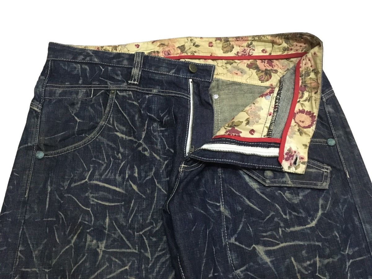 14th Addiction Rare Design Vintage Artful Dodger Distressed Jeans 2000s Size US 36 / EU 52 - 7 Thumbnail