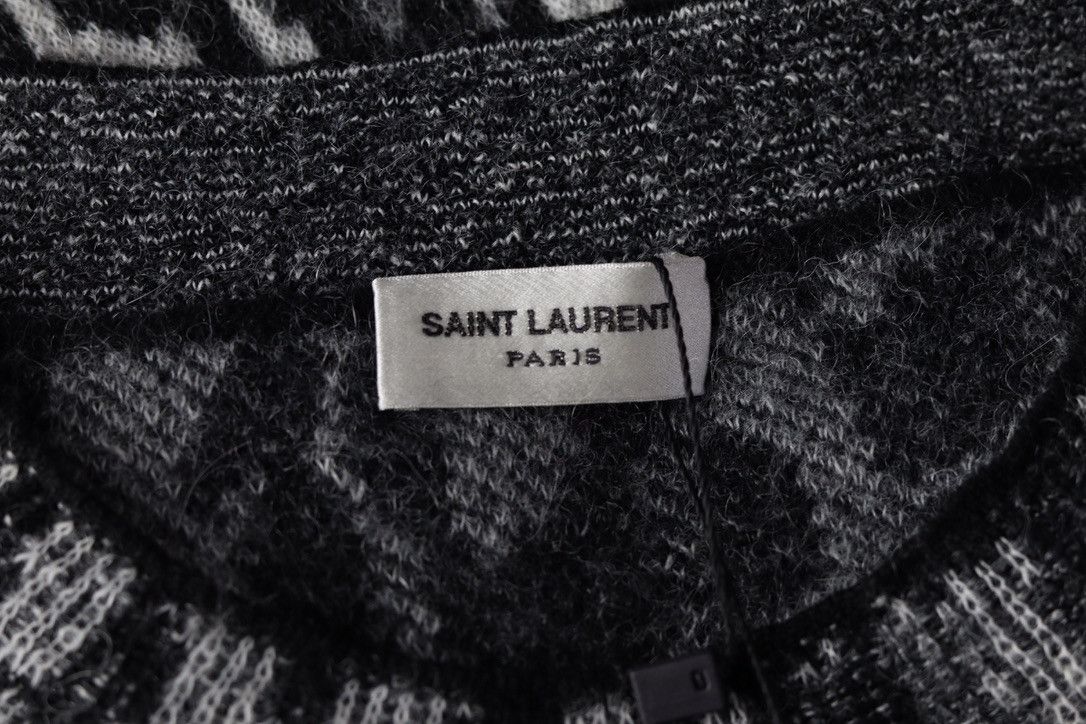 Saint Laurent Paris Saint Laurent wool leopard sweater Size US S / EU 44-46 / 1 - 9 Thumbnail