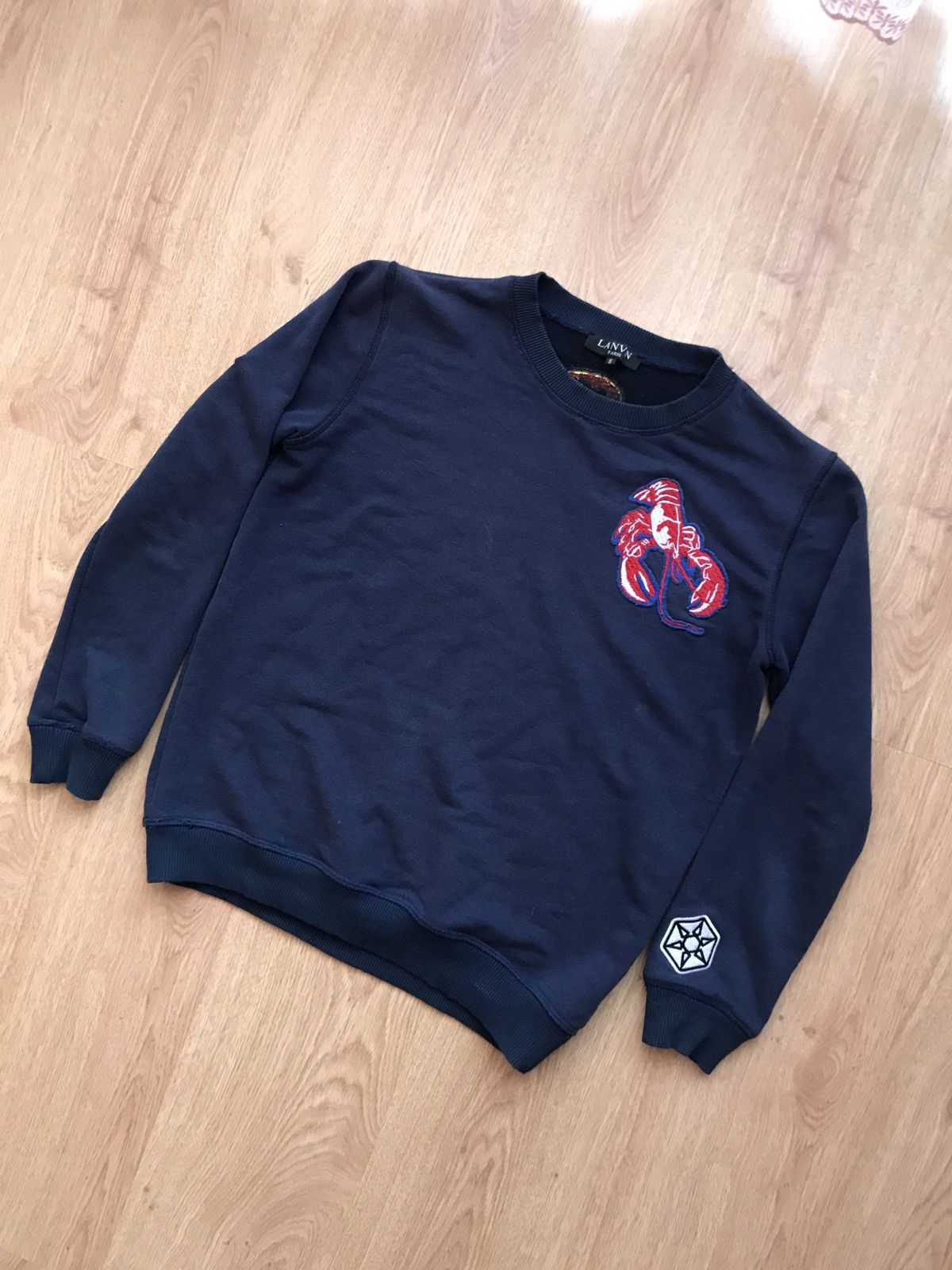 Lanvin Lanvin Paris lobster sweatshirt Size US S / EU 44-46 / 1 - 2 Thumbnail