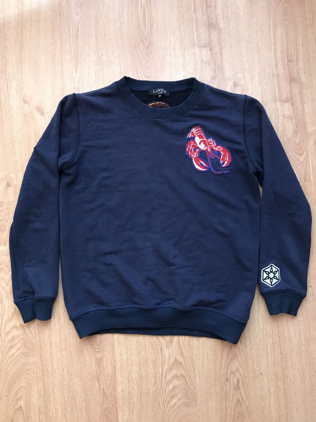 Lanvin Lanvin Paris lobster sweatshirt Size US S / EU 44-46 / 1 - 1 Thumbnail
