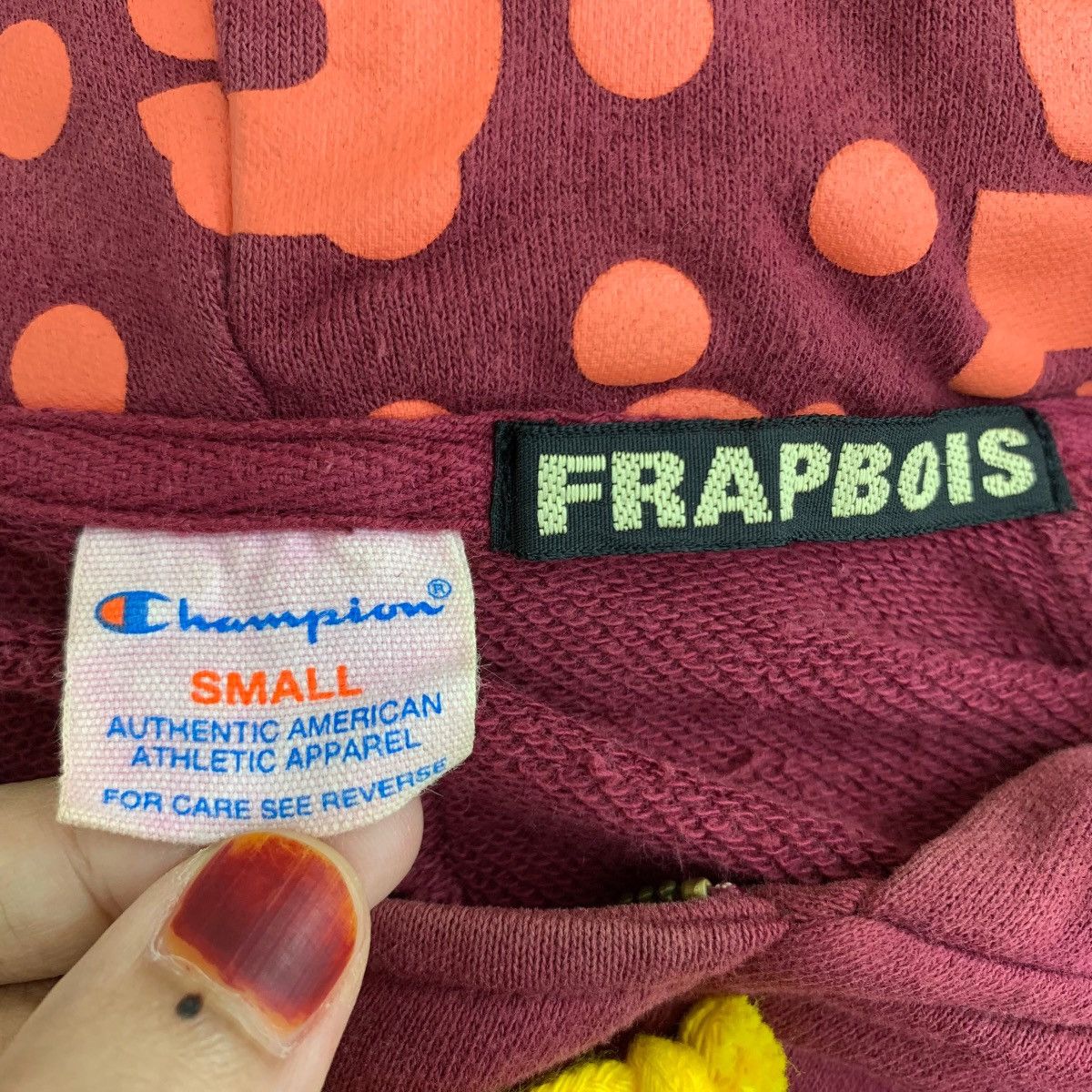 Champion Vintage Champion X Frapbois Hoodie Sweater Size US S / EU 44-46 / 1 - 6 Thumbnail