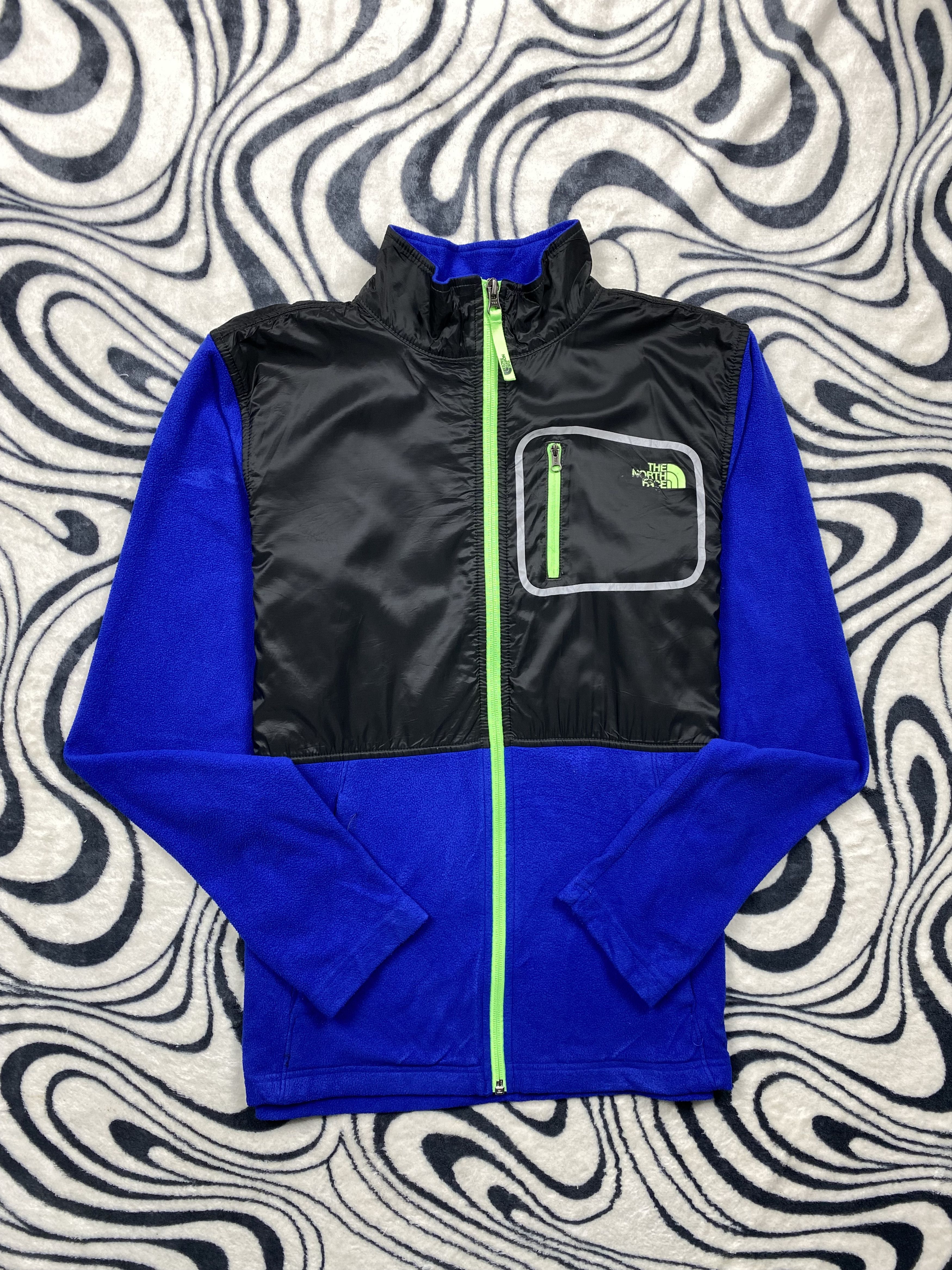 THE NORTH FACE Fleece Jacket, Men's Size L polyester black type Vintage Second Hand main image 0
