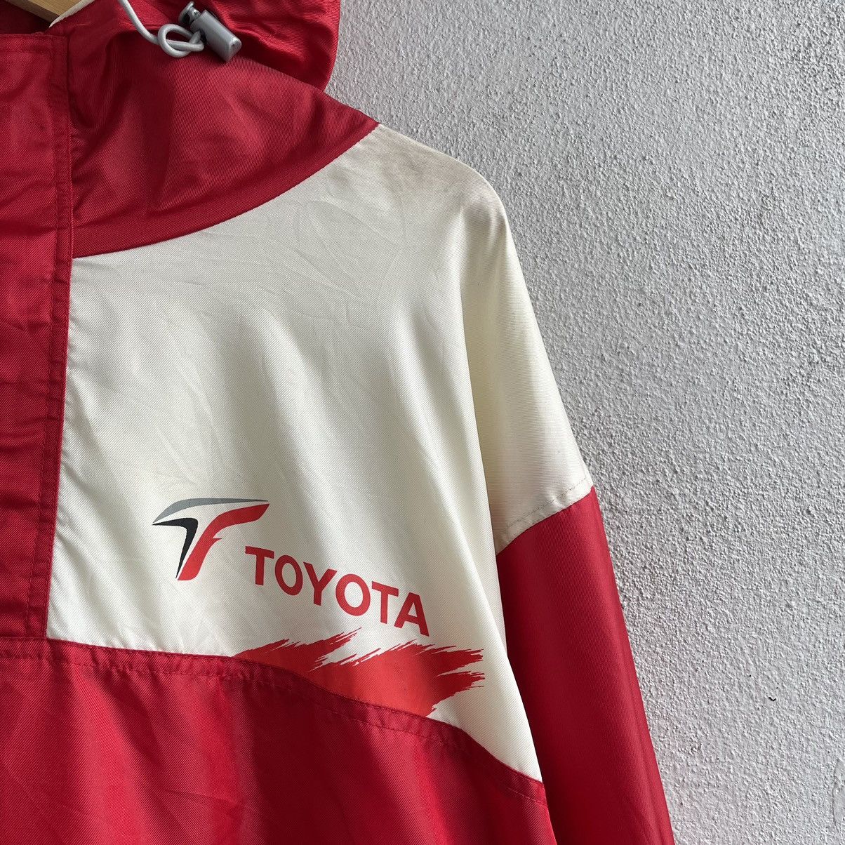 Japanese Brand Vintage Toyota Racing Windbreaker Jacket Size US XL / EU 56 / 4 - 3 Thumbnail