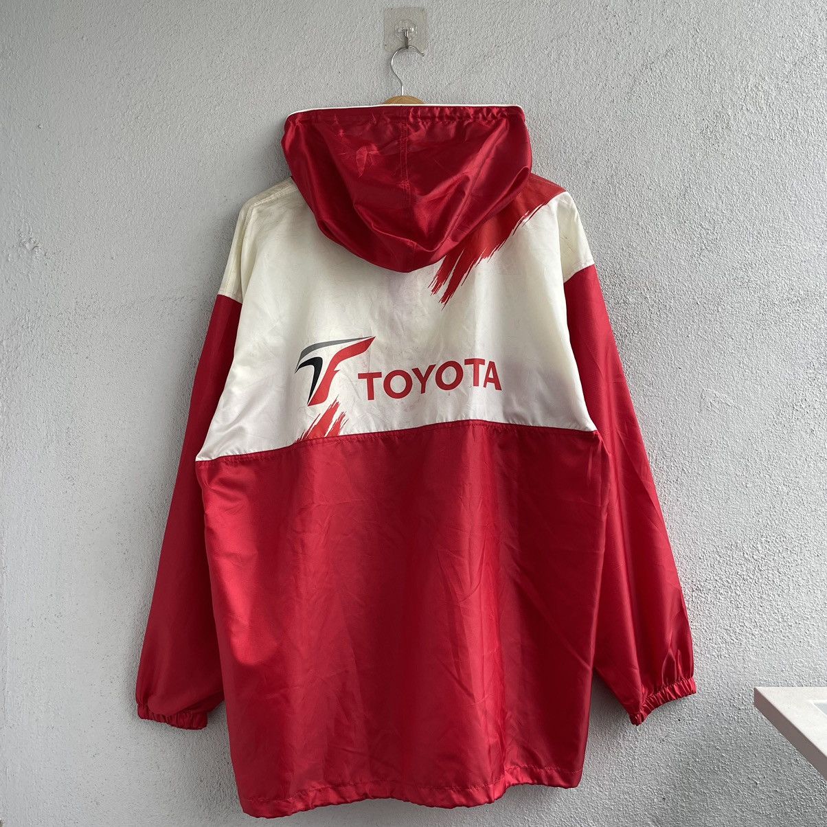Japanese Brand Vintage Toyota Racing Windbreaker Jacket Size US XL / EU 56 / 4 - 2 Thumbnail