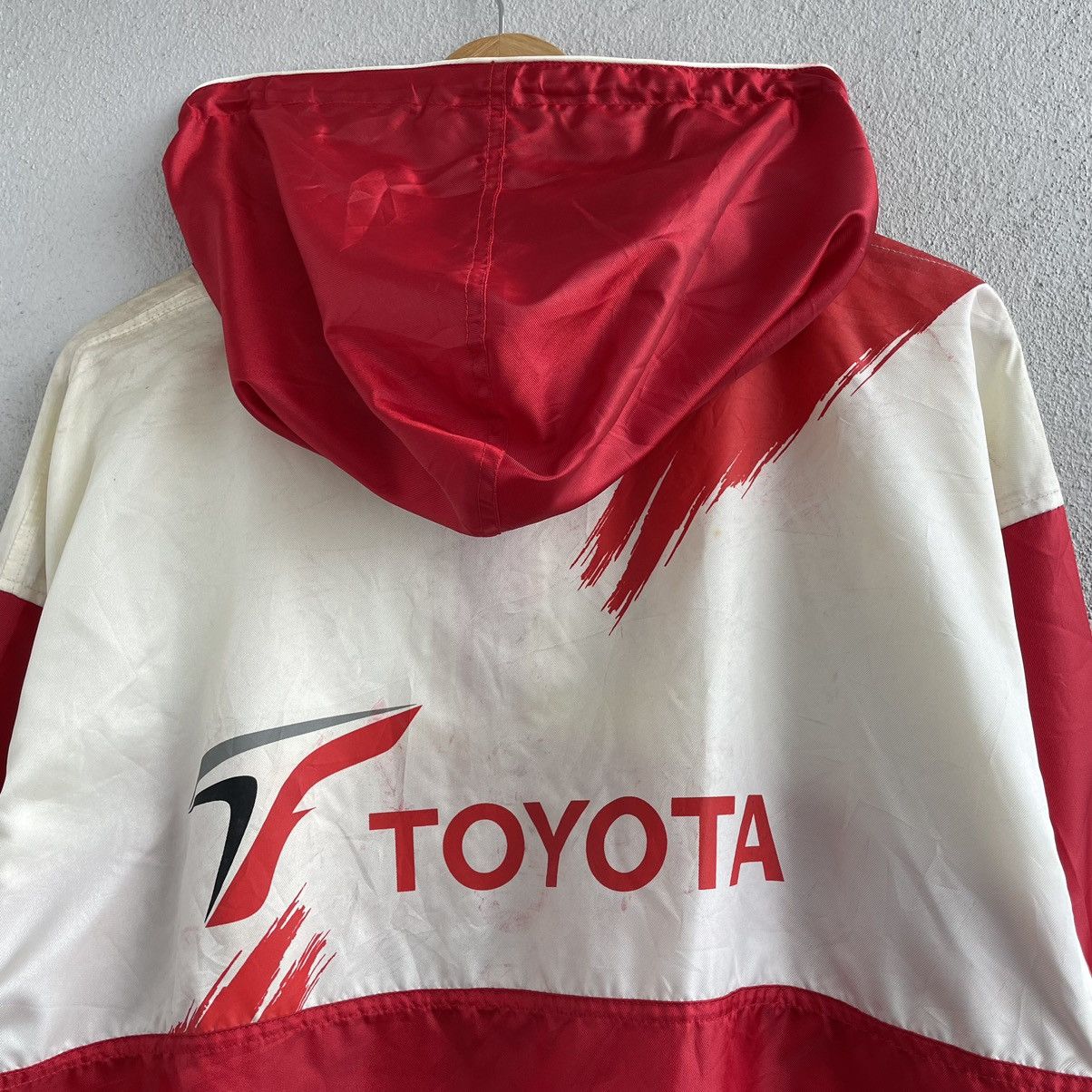 Japanese Brand Vintage Toyota Racing Windbreaker Jacket Size US XL / EU 56 / 4 - 4 Thumbnail