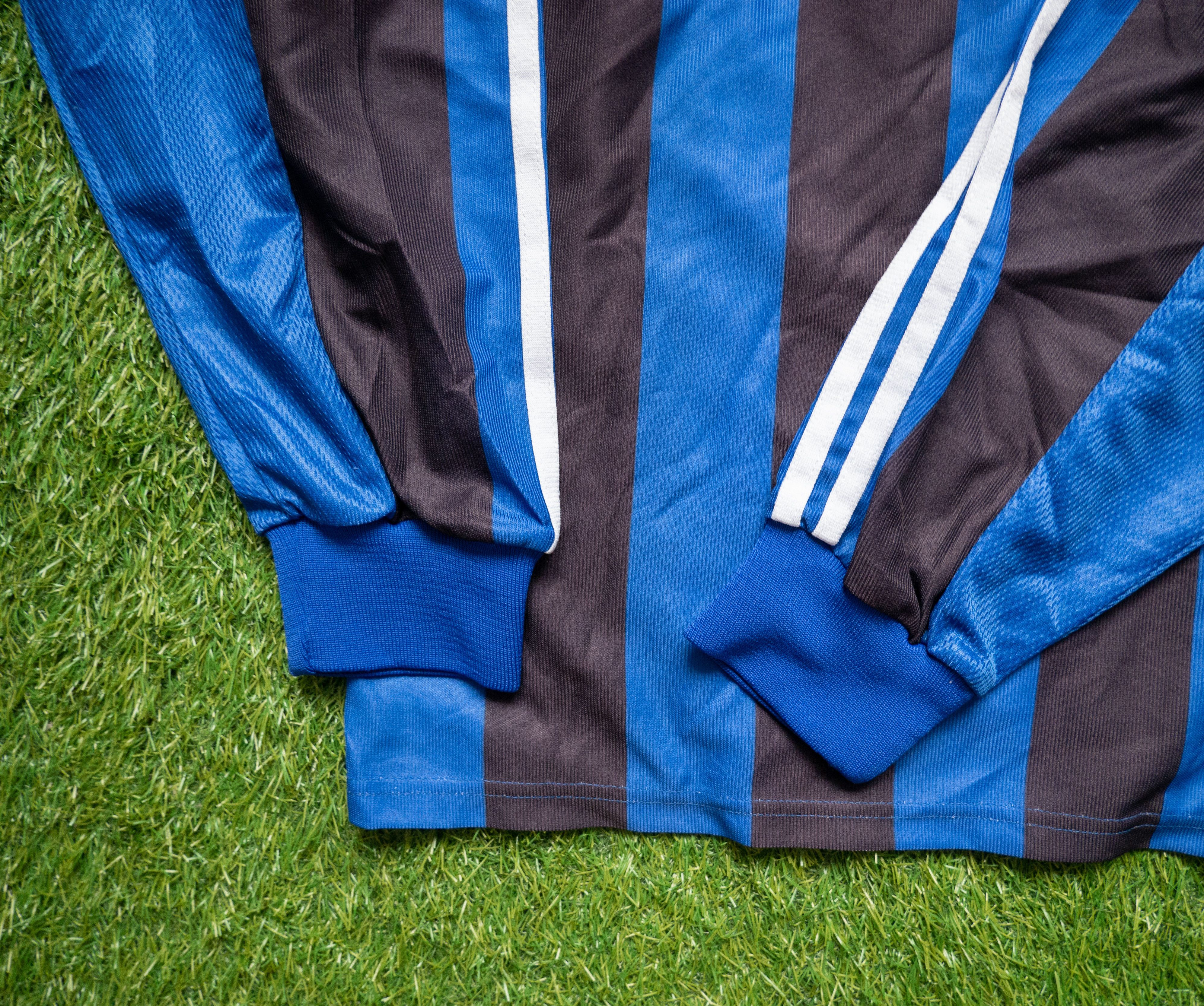 Adidas Vintage 00s Adidas Brugge Long Sleeve Jersey Size US XL / EU 56 / 4 - 3 Thumbnail