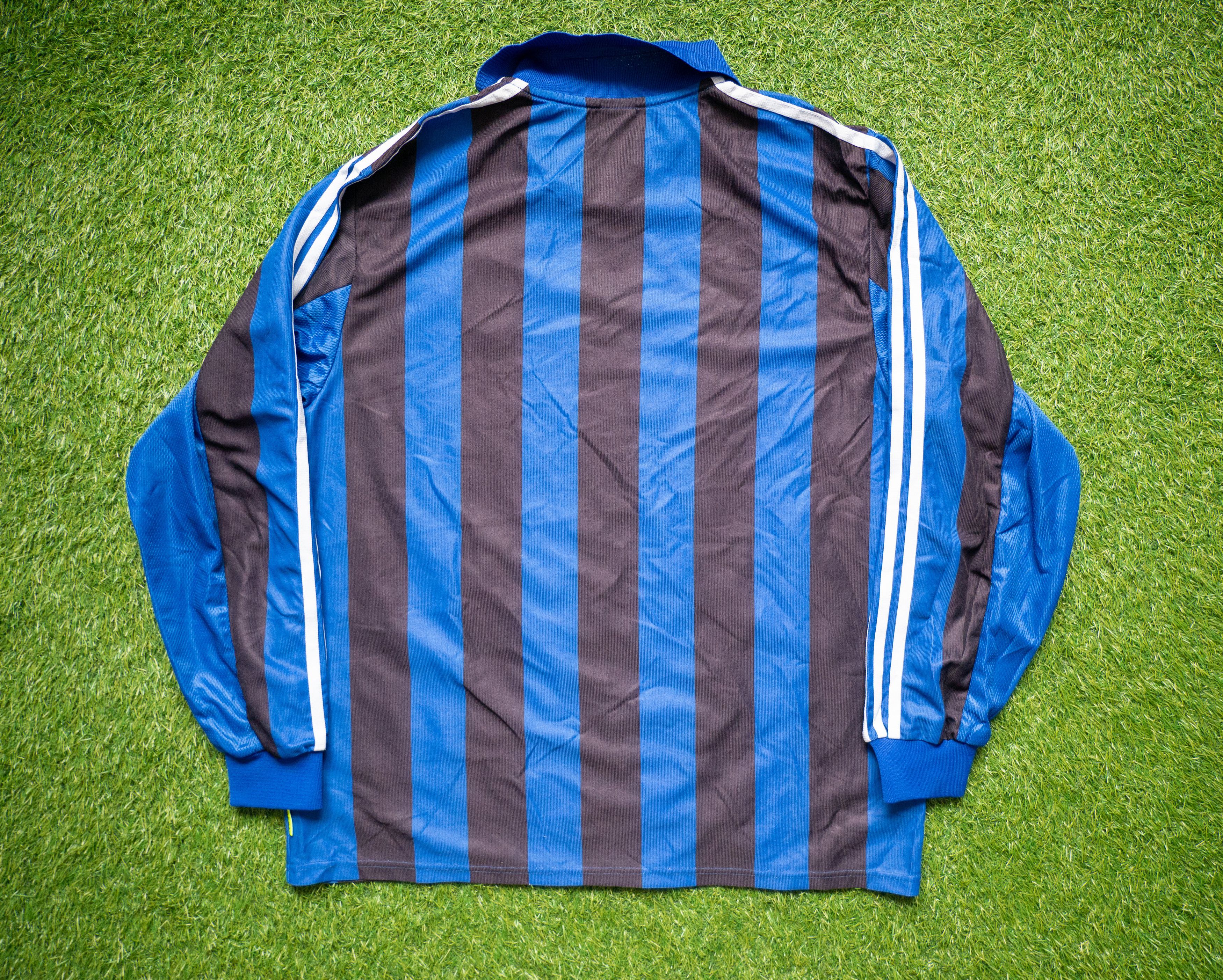 Adidas Vintage 00s Adidas Brugge Long Sleeve Jersey Size US XL / EU 56 / 4 - 2 Thumbnail