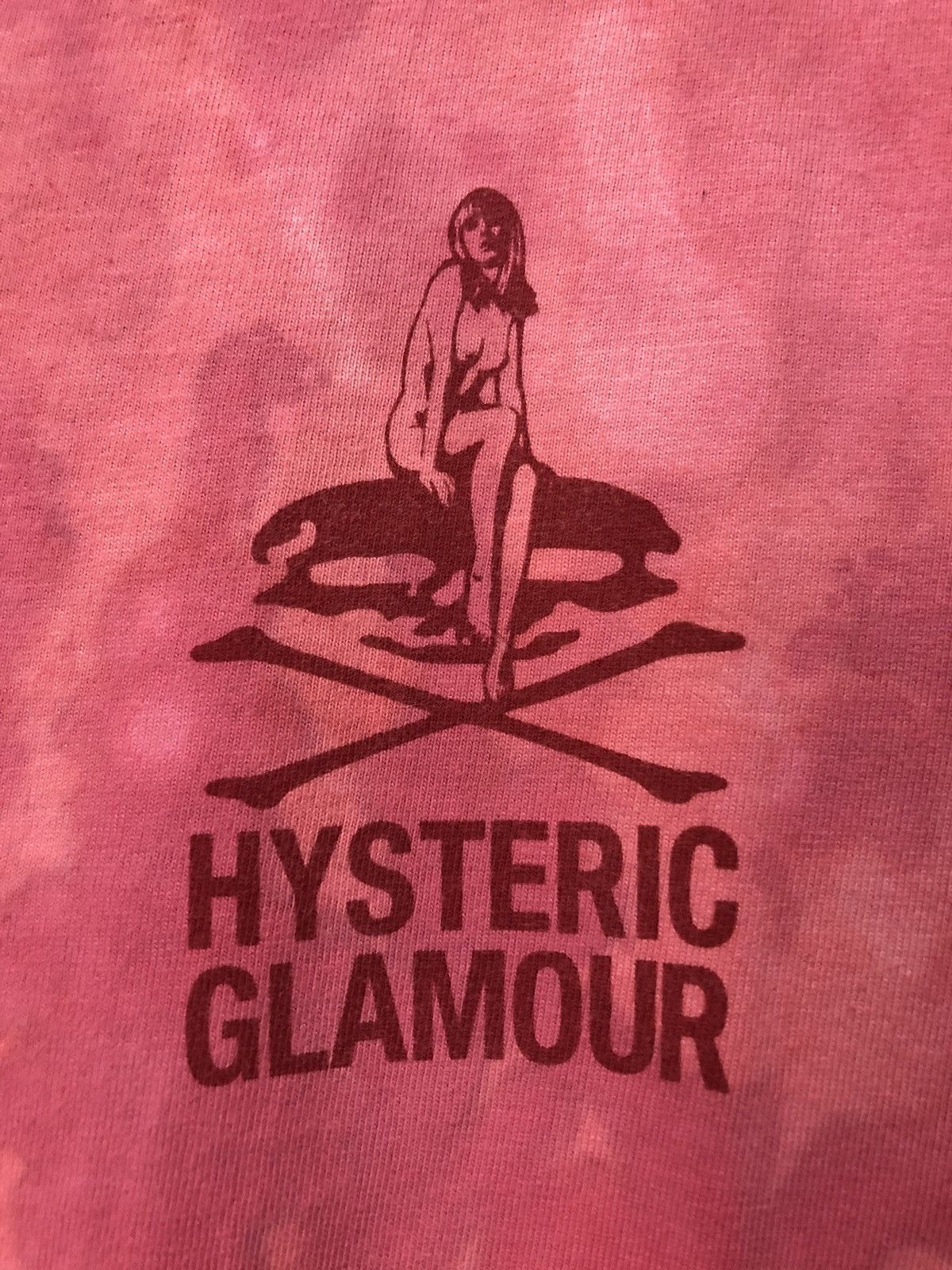 Hysteric Glamour Hysteric Glamour Embroidered Tie Dye T-Shirt Size US S / EU 44-46 / 1 - 5 Thumbnail