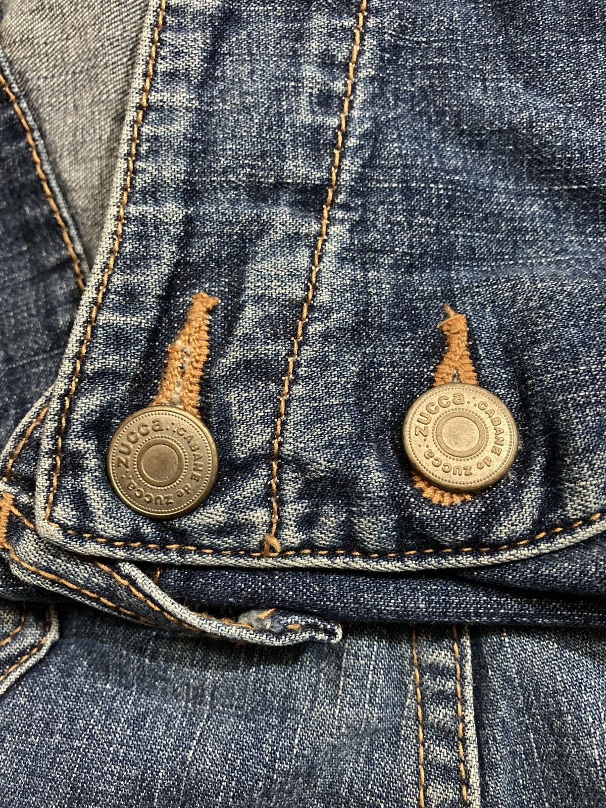 CABANE de ZUCCa Cabane De Zucca Distressed Denim Size US 30 / EU 46 - 8 Thumbnail