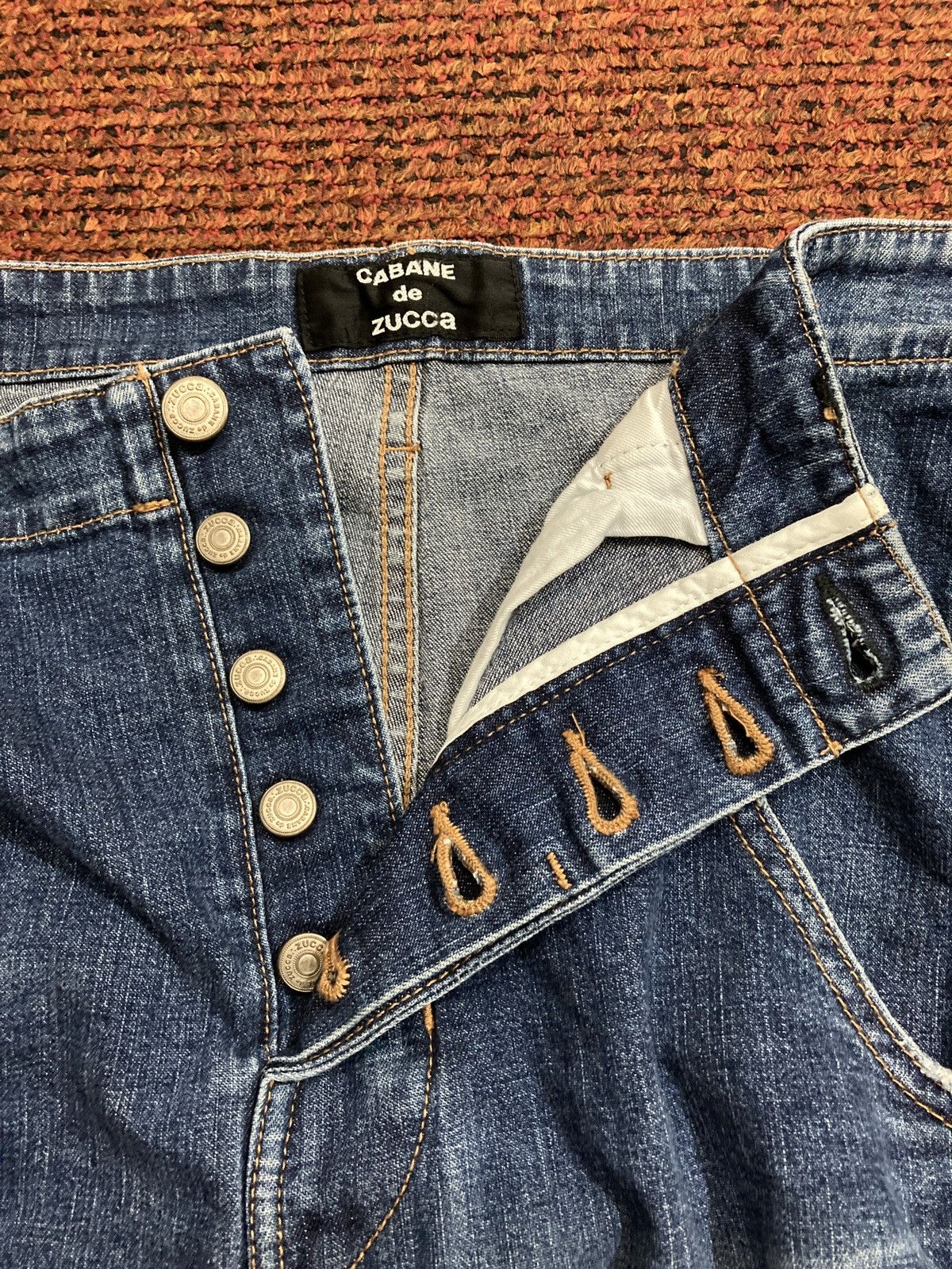 CABANE de ZUCCa Cabane De Zucca Distressed Denim Size US 30 / EU 46 - 5 Thumbnail