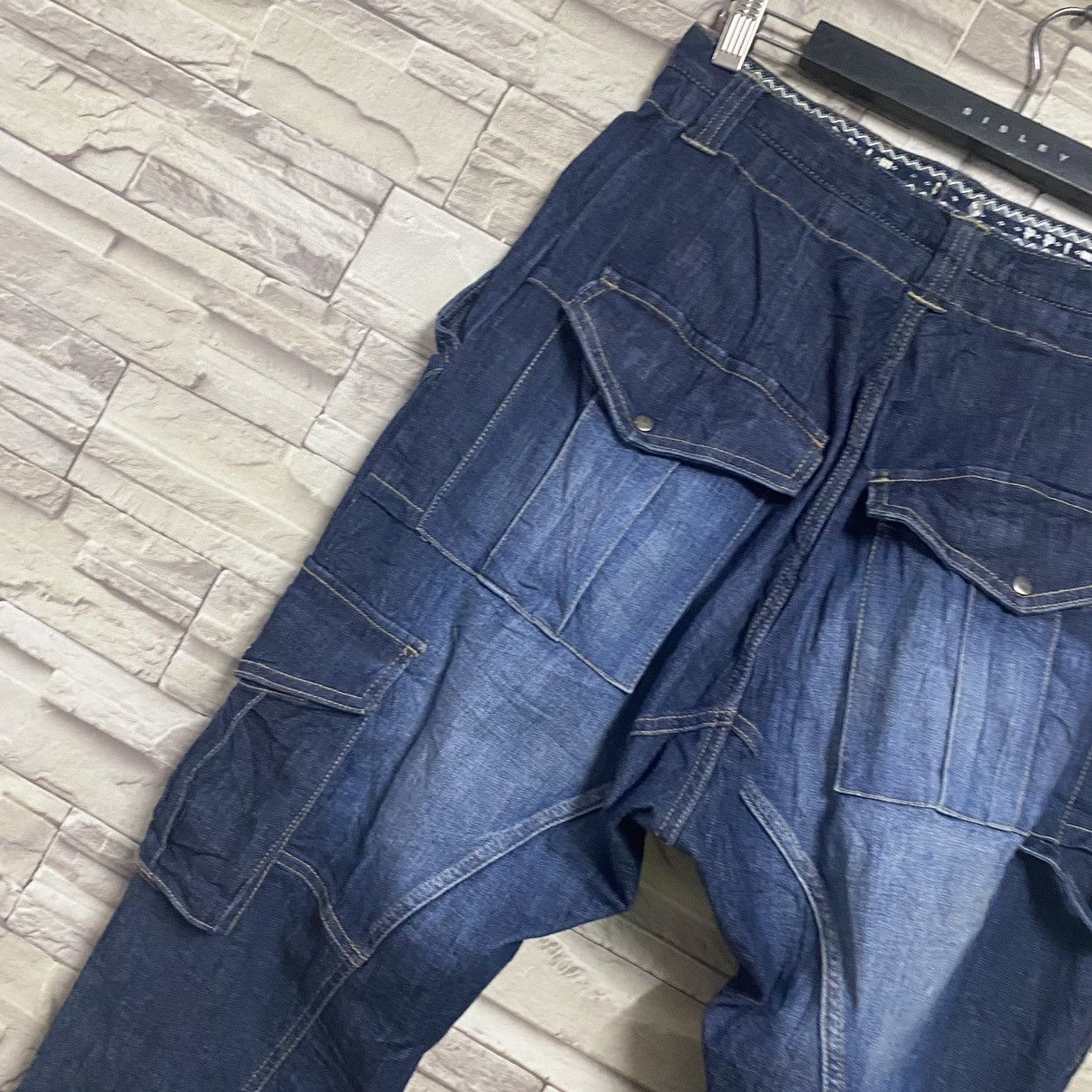 PPFM PPFM Denim Tactical Cargo Pants Size US 30 / EU 46 - 18 Thumbnail