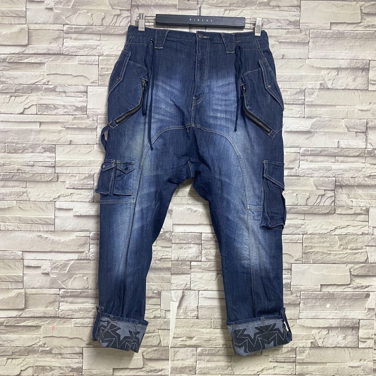 PPFM PPFM Denim Tactical Cargo Pants Size US 30 / EU 46 - 11 Thumbnail