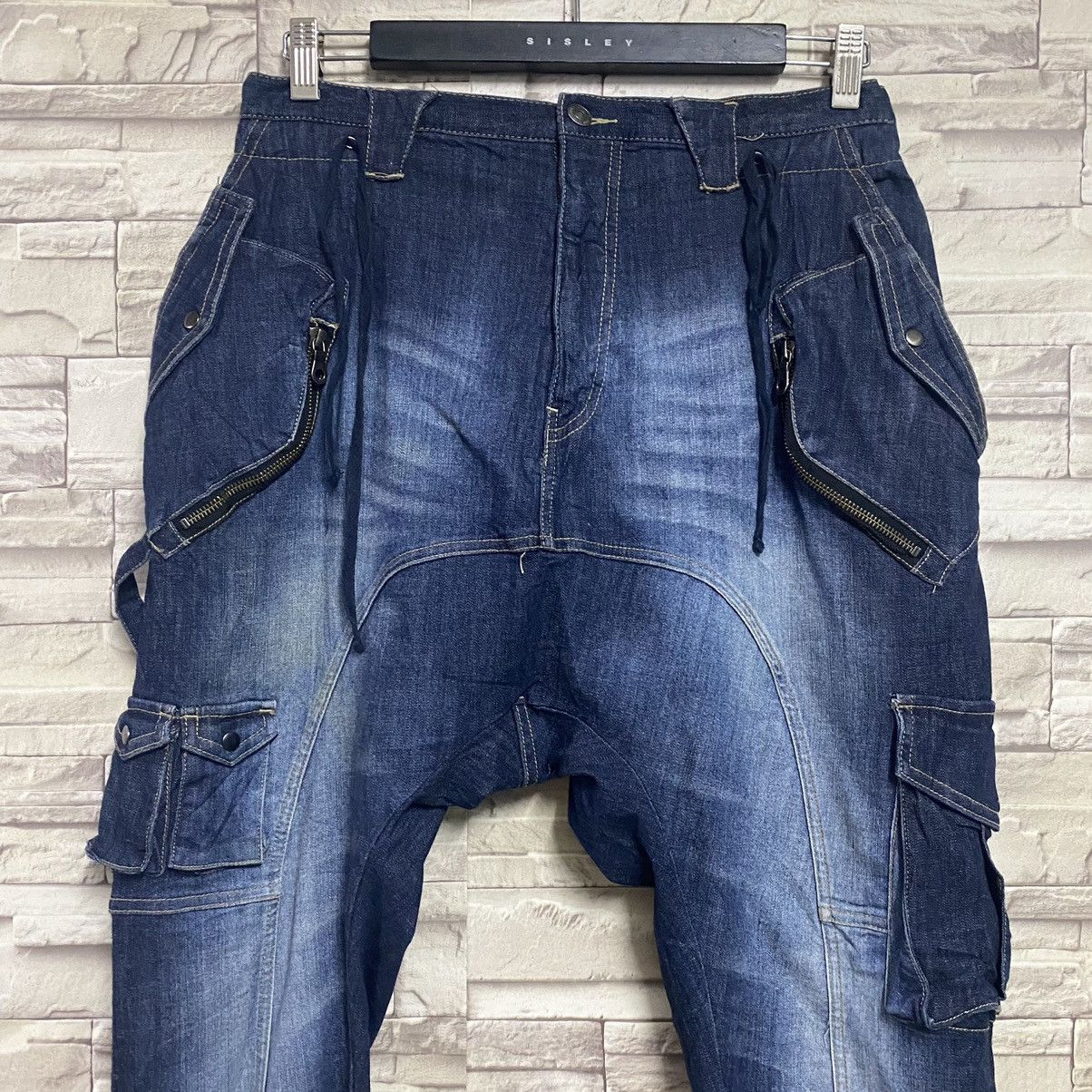 PPFM PPFM Denim Tactical Cargo Pants Size US 30 / EU 46 - 5 Thumbnail