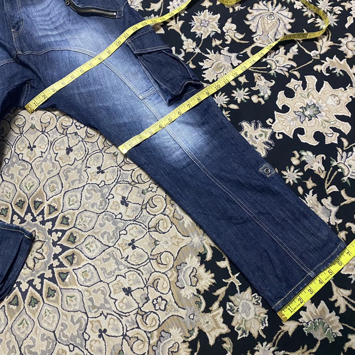 PPFM PPFM Denim Tactical Cargo Pants Size US 30 / EU 46 - 24 Thumbnail