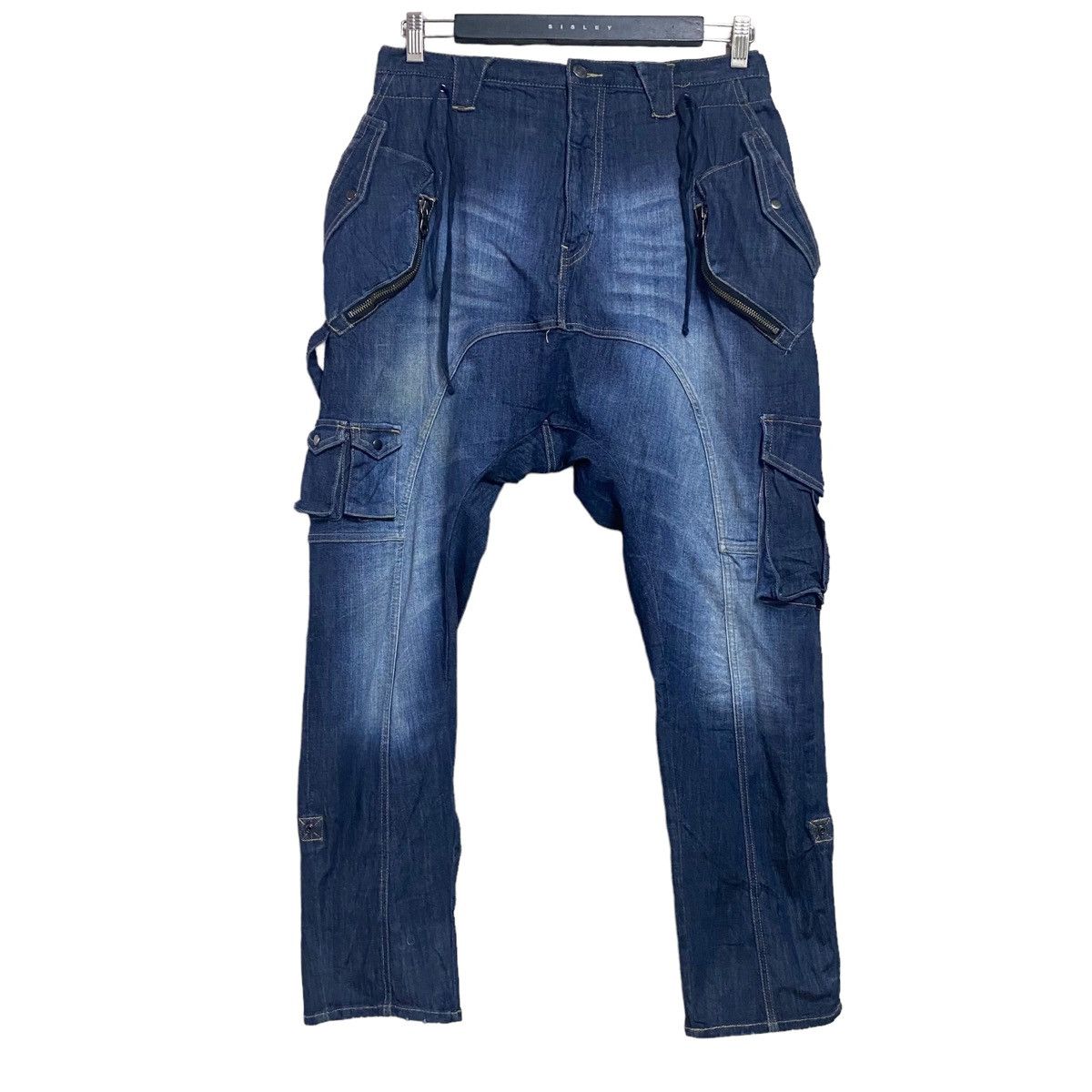 PPFM PPFM Denim Tactical Cargo Pants Size US 30 / EU 46 - 1 Thumbnail