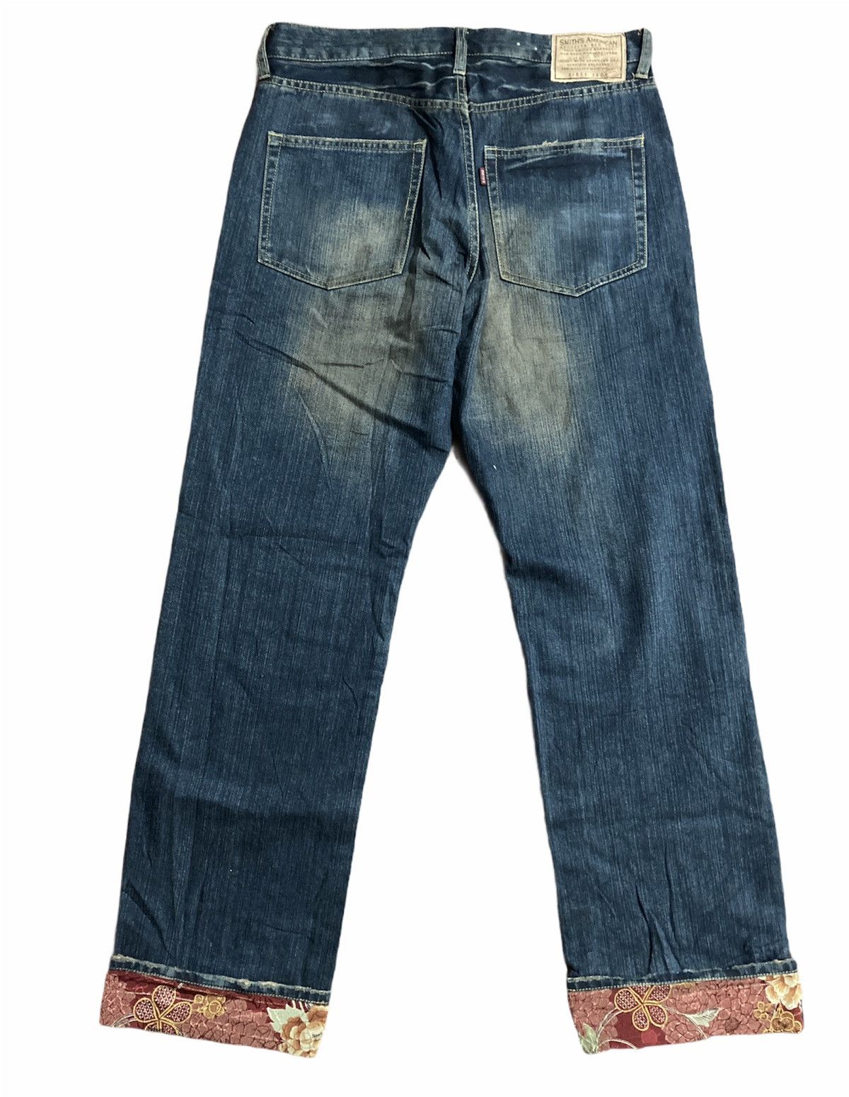 Smith's American Smith’s American Patchwork Distressed Denim Size US 32 / EU 48 - 2 Thumbnail