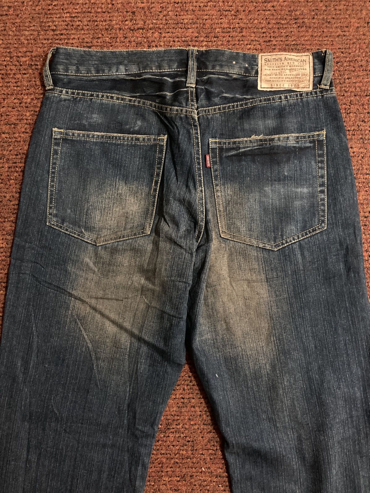 Smith's American Smith’s American Patchwork Distressed Denim Size US 32 / EU 48 - 5 Thumbnail