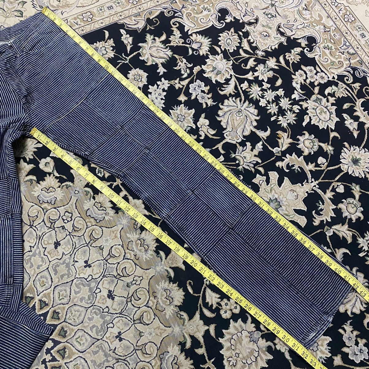 Japanese Brand DIFFERENCE RUPERT Flare Hickory Patchwork Pants Size US 30 / EU 46 - 21 Thumbnail