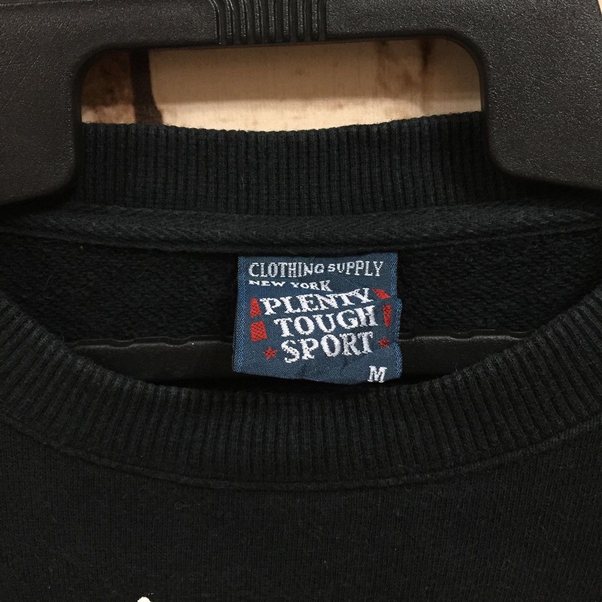 Vintage Vintage PLENTY TOUGH sweatshirt spell out big design Size US M / EU 48-50 / 2 - 3 Thumbnail