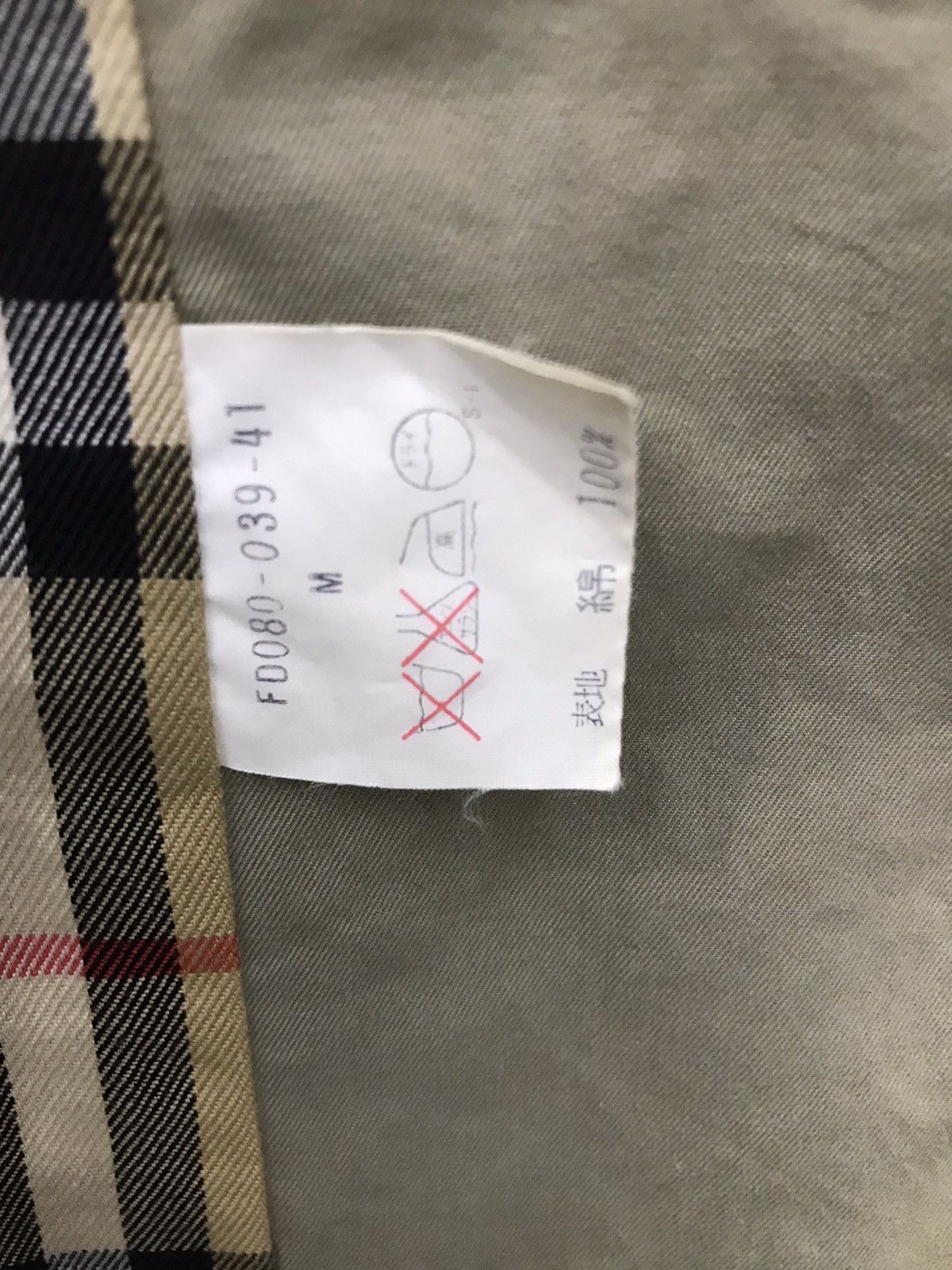 Burberry × Vintage Vintage Burberrys Nova Check Trench Coat Size US M / EU 48-50 / 2 - 5 Thumbnail