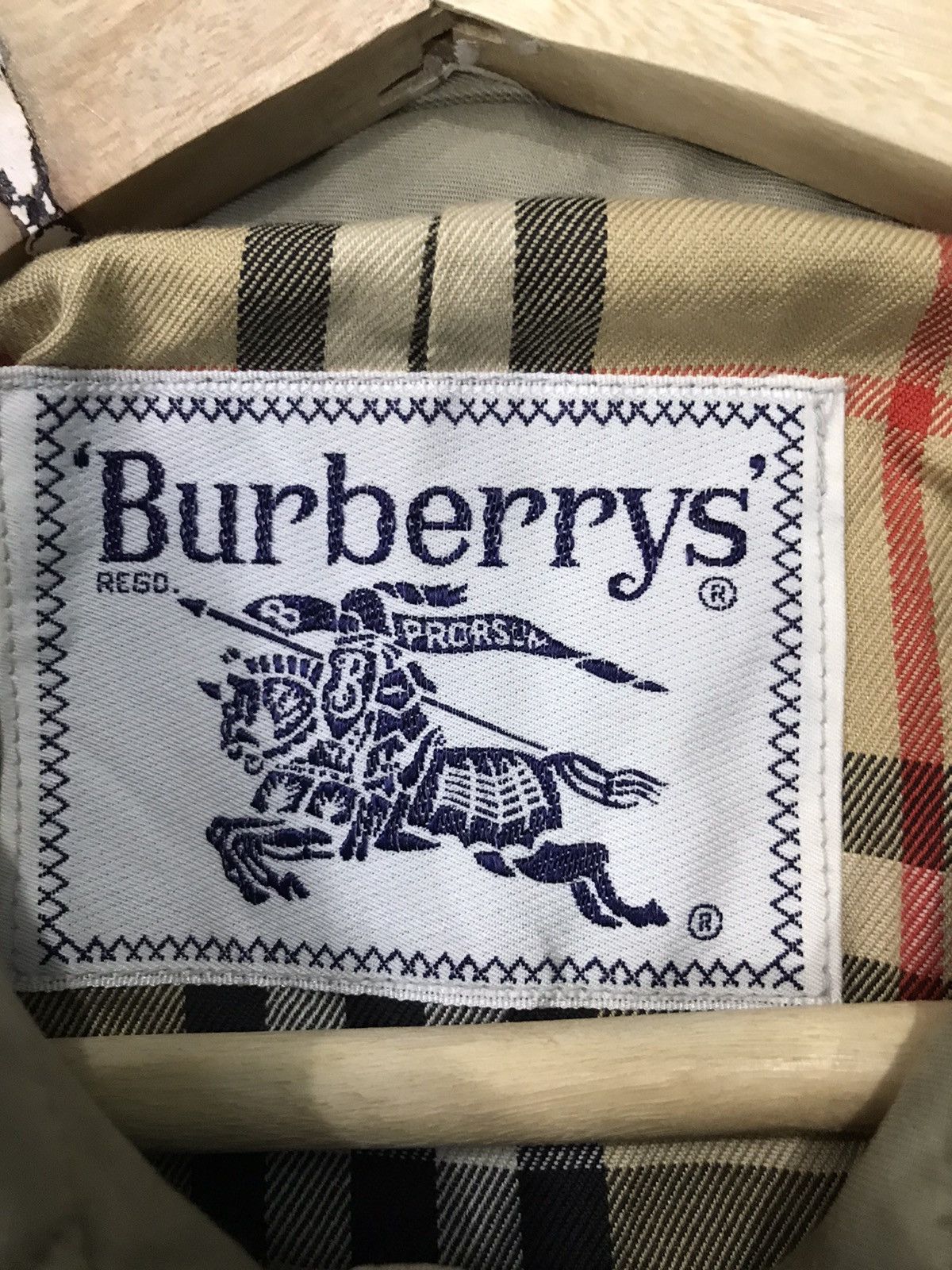 Burberry × Vintage Vintage Burberrys Nova Check Trench Coat Size US M / EU 48-50 / 2 - 6 Thumbnail
