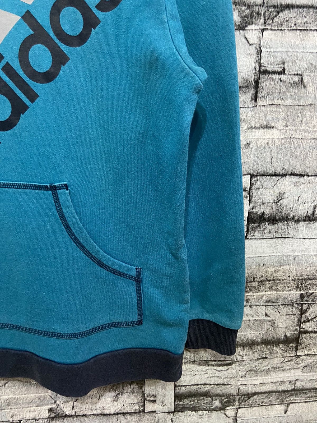 Adidas Adidas hoodie big logo equipment size M fit S Size US S / EU 44-46 / 1 - 6 Thumbnail