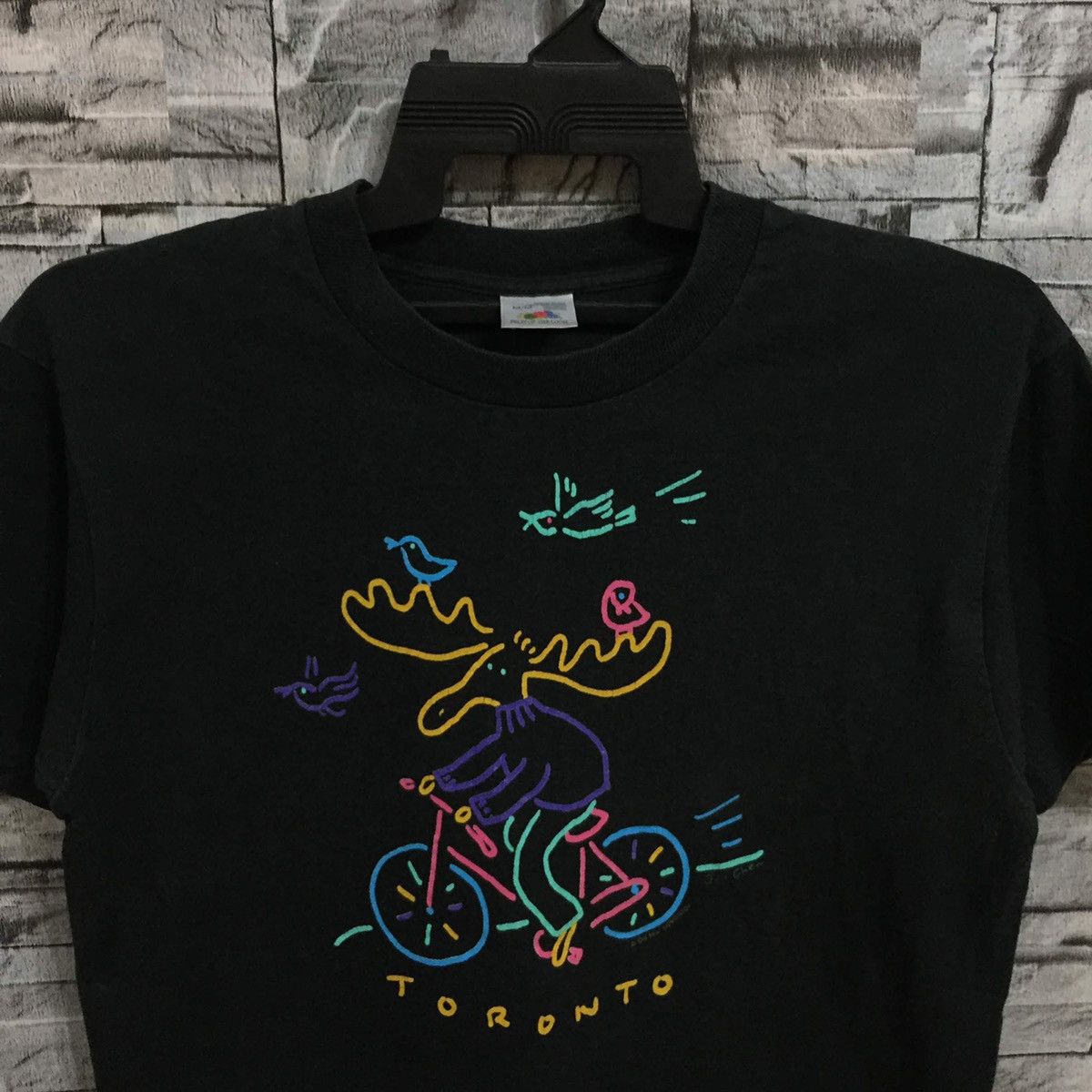 Vintage Vintage Toronto by Fruit Of The Loom t shirt big design Size US M / EU 48-50 / 2 - 2 Thumbnail