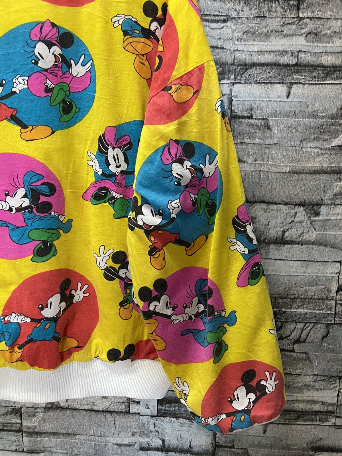 Mickey Mouse Vintage Mickey Mouse Minnie Mouse sweatshirt fit XL Size US XL / EU 56 / 4 - 4 Thumbnail