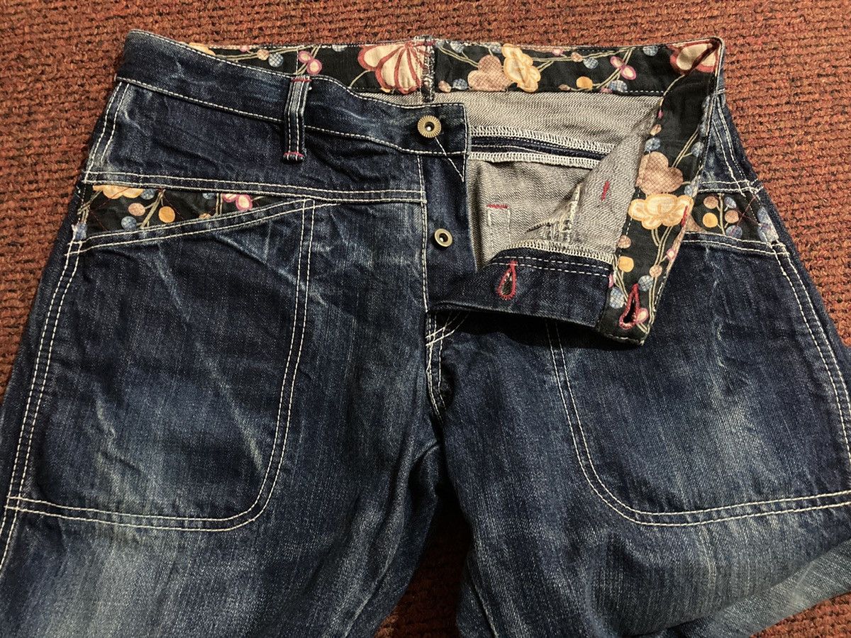 Eternal × Japanese Brand Eternal Japanese Brand Floral Denim Size US 34 / EU 50 - 7 Thumbnail