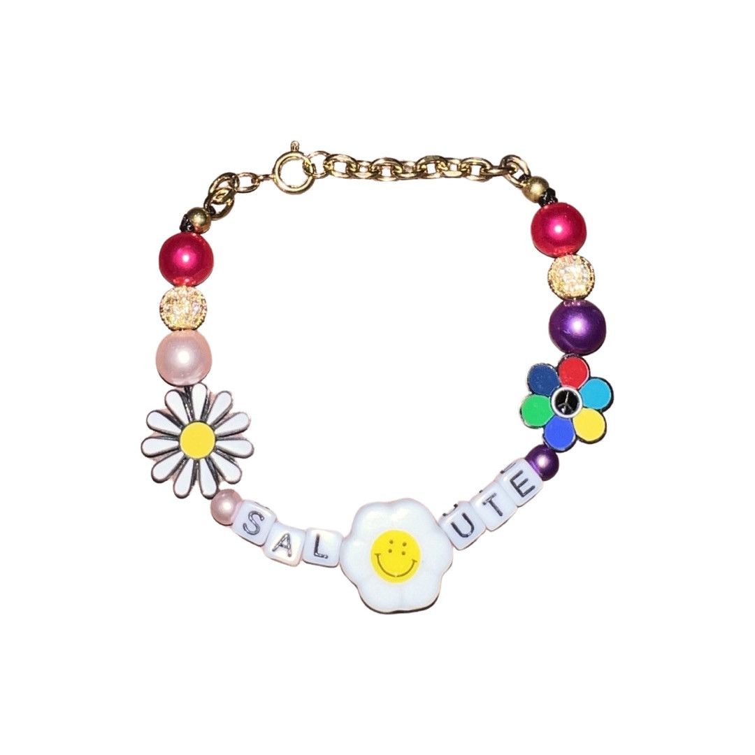 Other Salute smiley face bracelet Size ONE SIZE - 1 Thumbnail