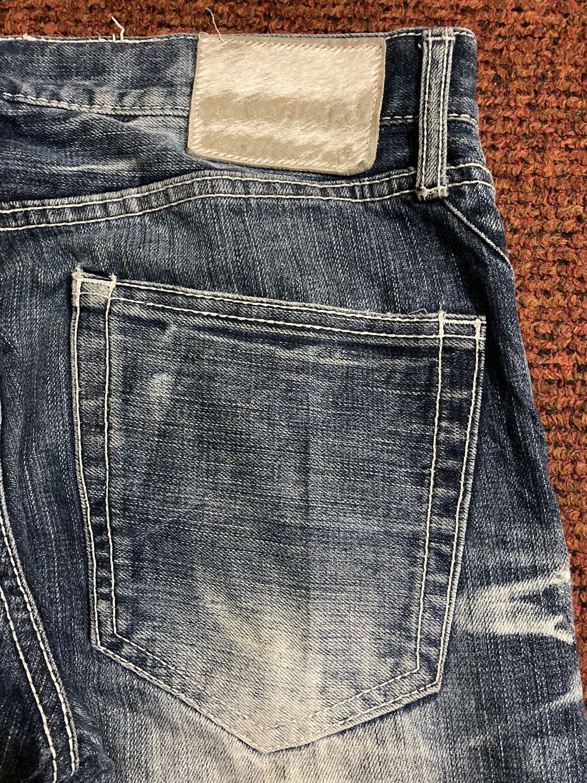 Japanese Brand Urban Craft Japanese Brand Distressed Denim Size US 34 / EU 50 - 6 Thumbnail