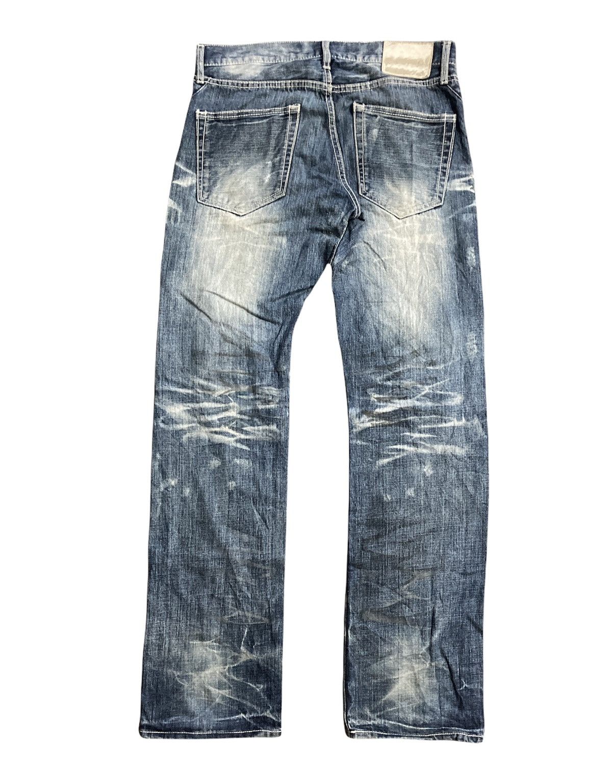 Japanese Brand Urban Craft Japanese Brand Distressed Denim Size US 34 / EU 50 - 2 Thumbnail
