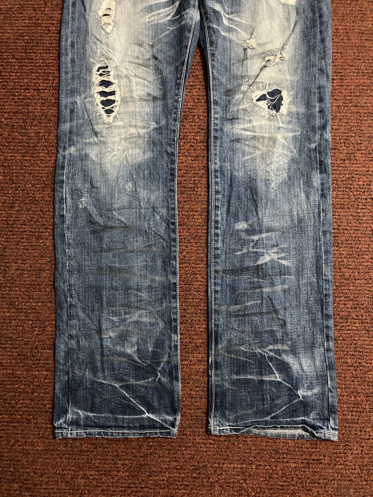 Japanese Brand Urban Craft Japanese Brand Distressed Denim Size US 34 / EU 50 - 4 Thumbnail