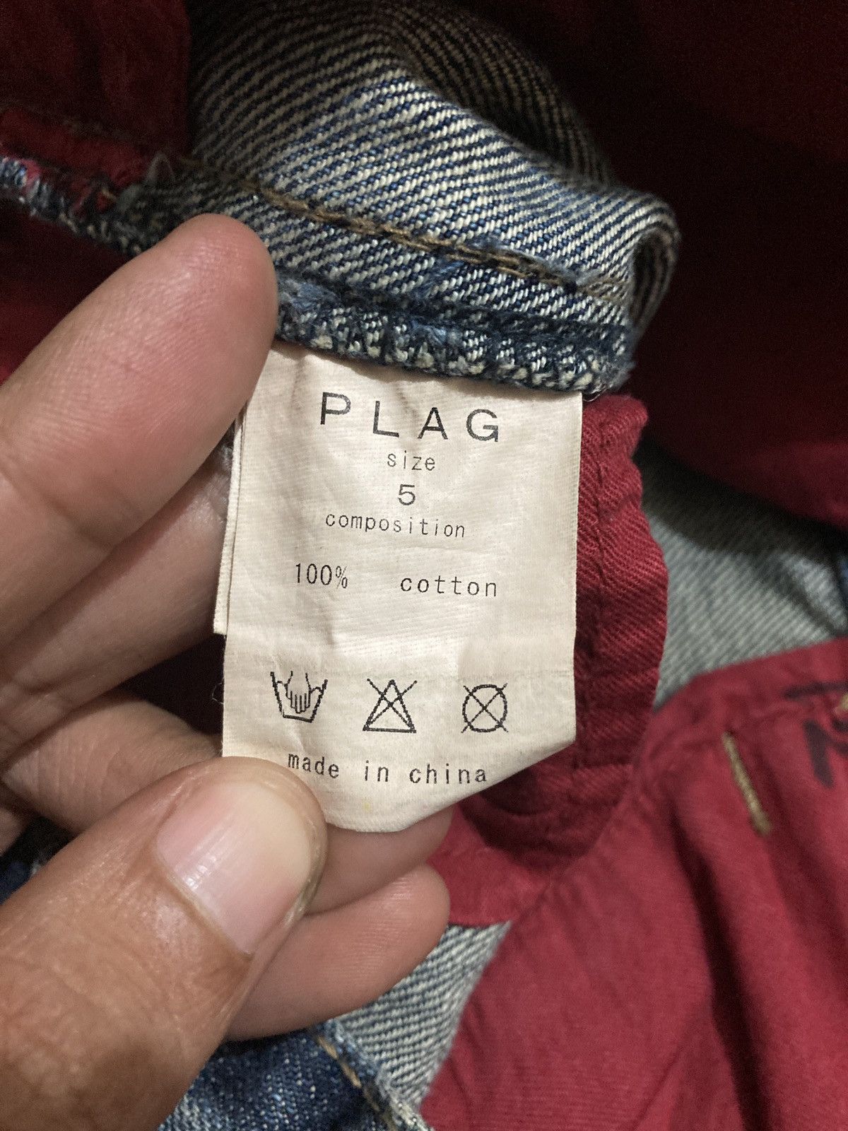 Tete Homme Plag by Tete Homme Distressed Thrashed Denim Size US 31 - 9 Thumbnail