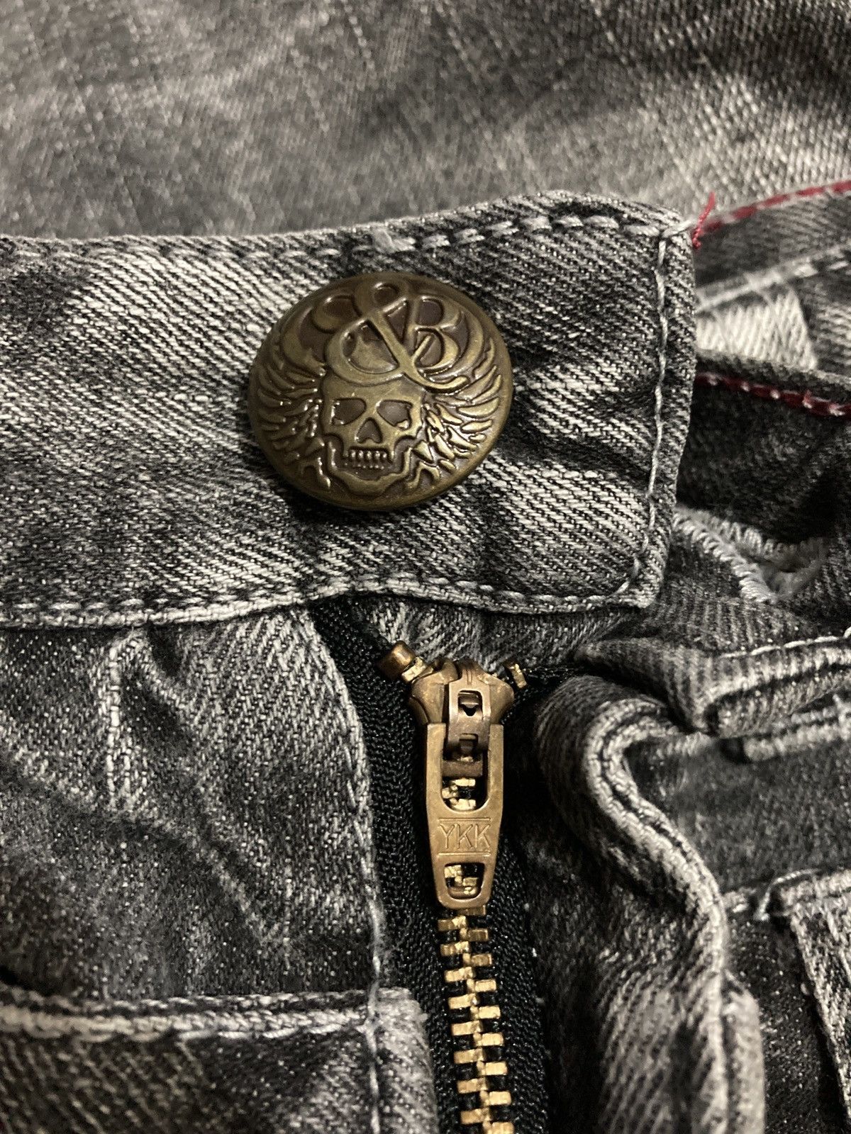 If Six Was Nine Creation Double Waist Distressed Denim Size US 30 / EU 46 - 7 Thumbnail