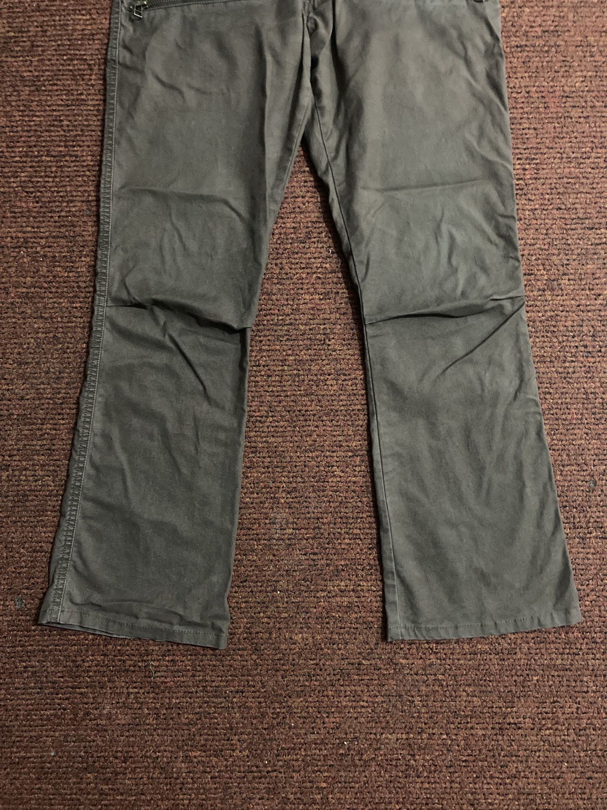 Japanese Brand Blue Way Multi Zipper Military Flare Pants Size US 32 / EU 48 - 5 Thumbnail