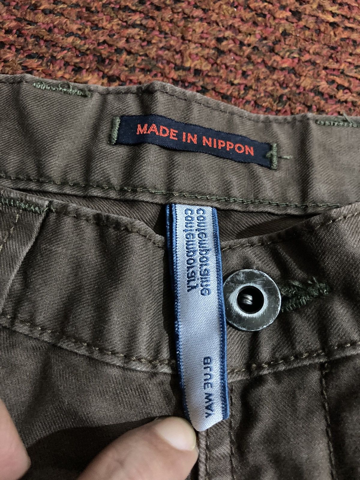 Japanese Brand Blue Way Multi Zipper Military Flare Pants Size US 32 / EU 48 - 6 Thumbnail