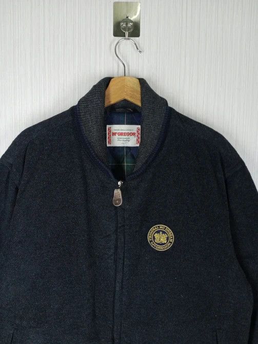 ジャケット・アウター 90s MCGREGOR A-2 type wool bomber jacket Vintage 90s Mcgregor Varsity Jacket Mcgregor Letterman Jacket Men
