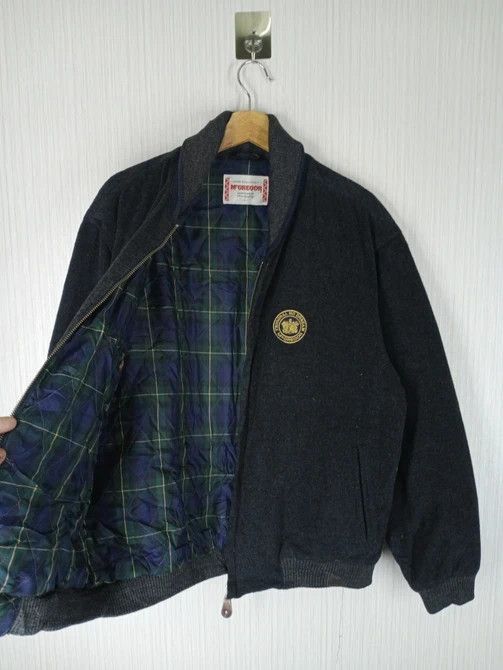 Rare Vintage 90s McGregor Wool Bomber Jacket