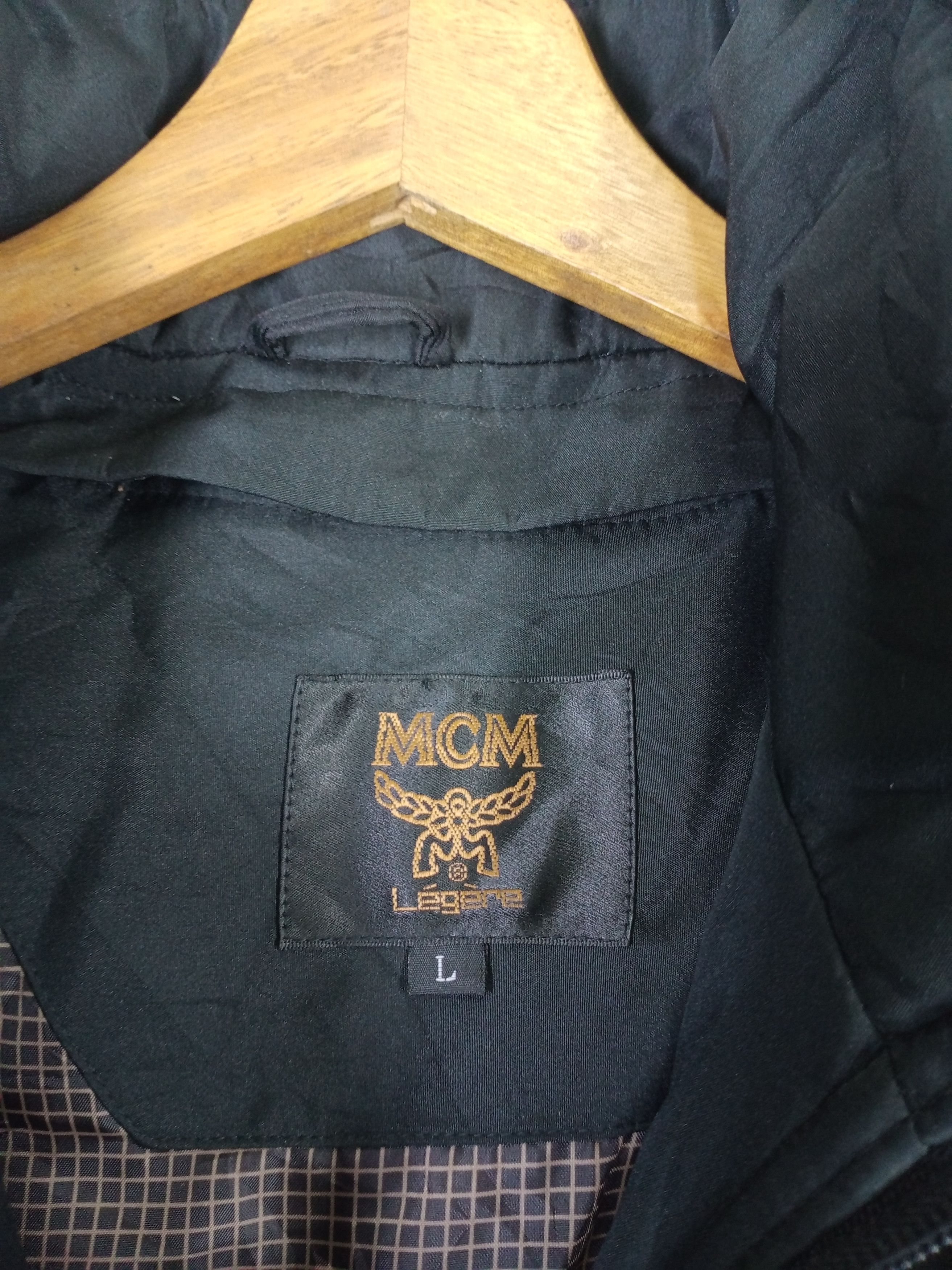 MCM Rare Vintage MCM Legere Black Jacket Size US L / EU 52-54 / 3 - 6 Thumbnail