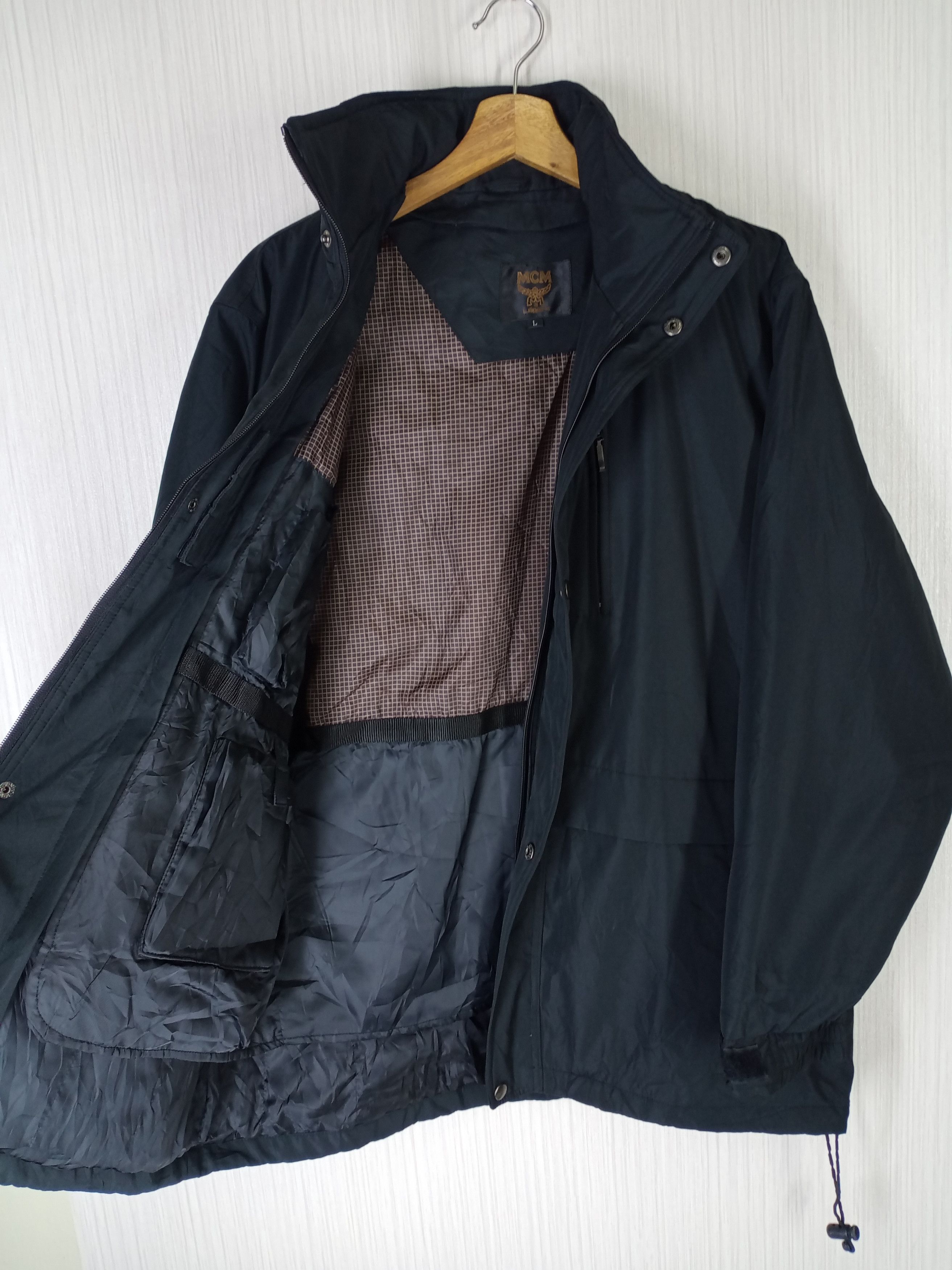 MCM Rare Vintage MCM Legere Black Jacket Size US L / EU 52-54 / 3 - 3 Thumbnail