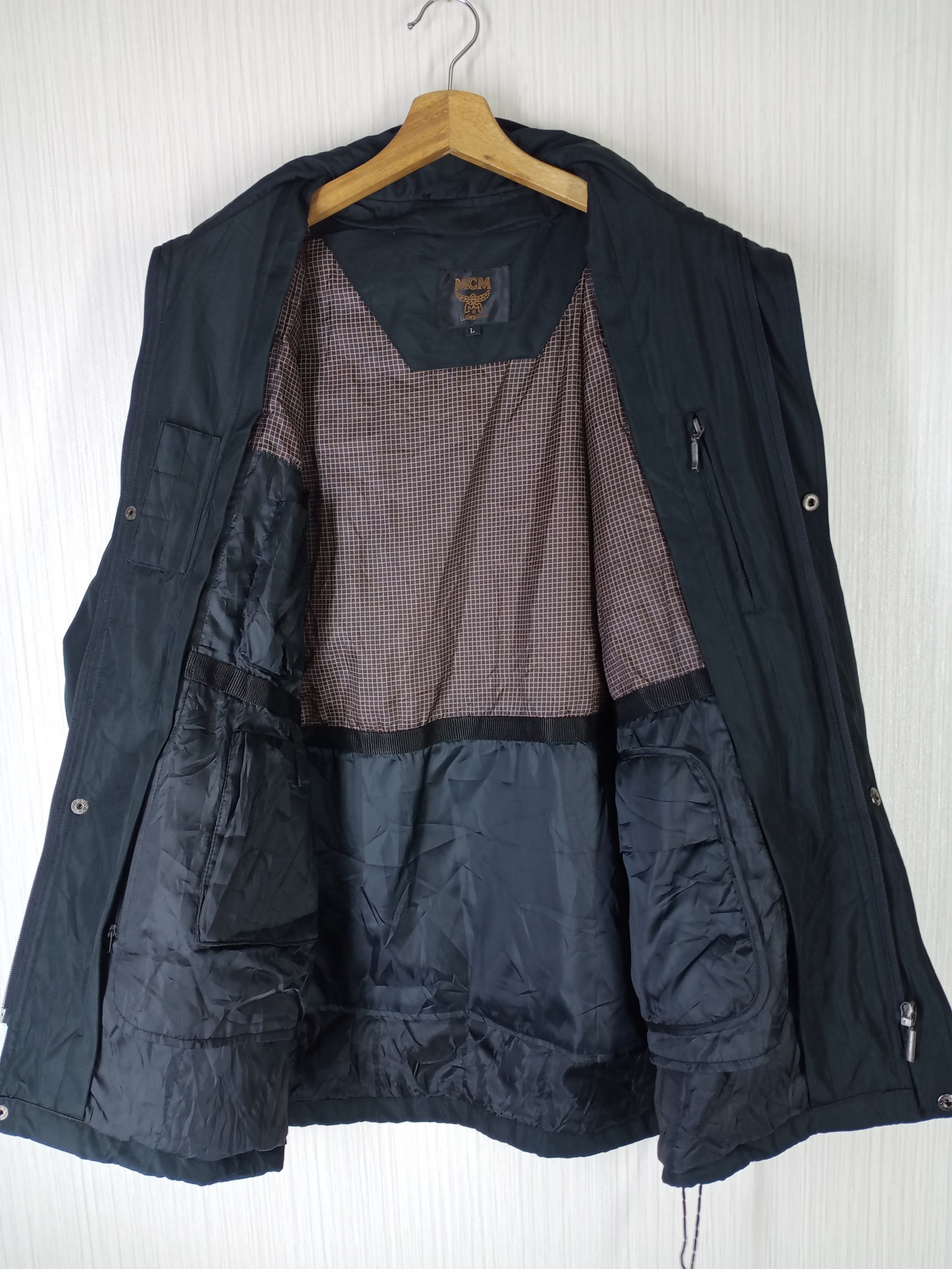 MCM Rare Vintage MCM Legere Black Jacket Size US L / EU 52-54 / 3 - 2 Thumbnail
